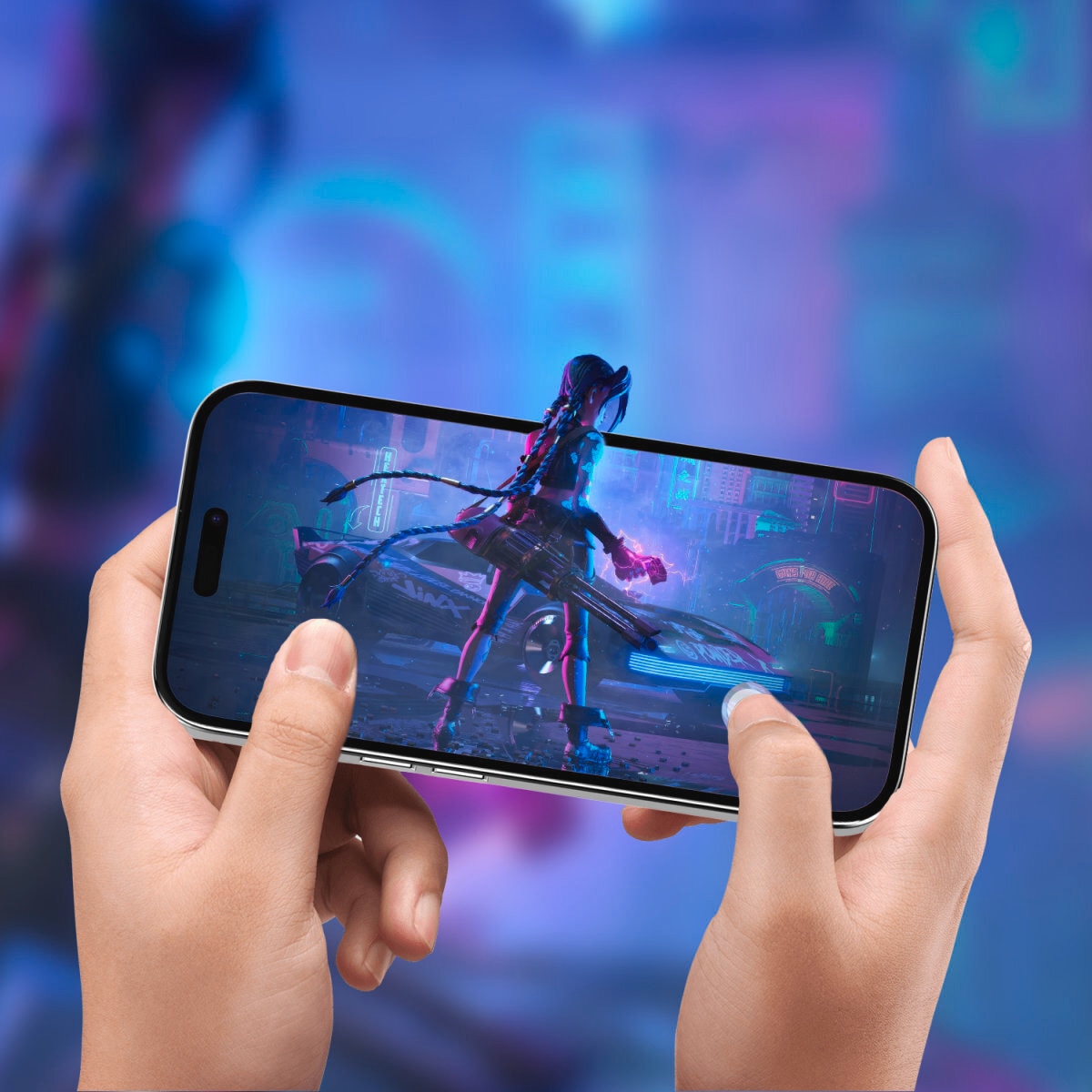 4smarts Displayschutzglas »Second Glass mit Montagerahmen«, für Apple iPhone 16, (1 St.), Displayschutzfolie, Schutzfolie, Bildschirmschutz, kratz- & stoßfest