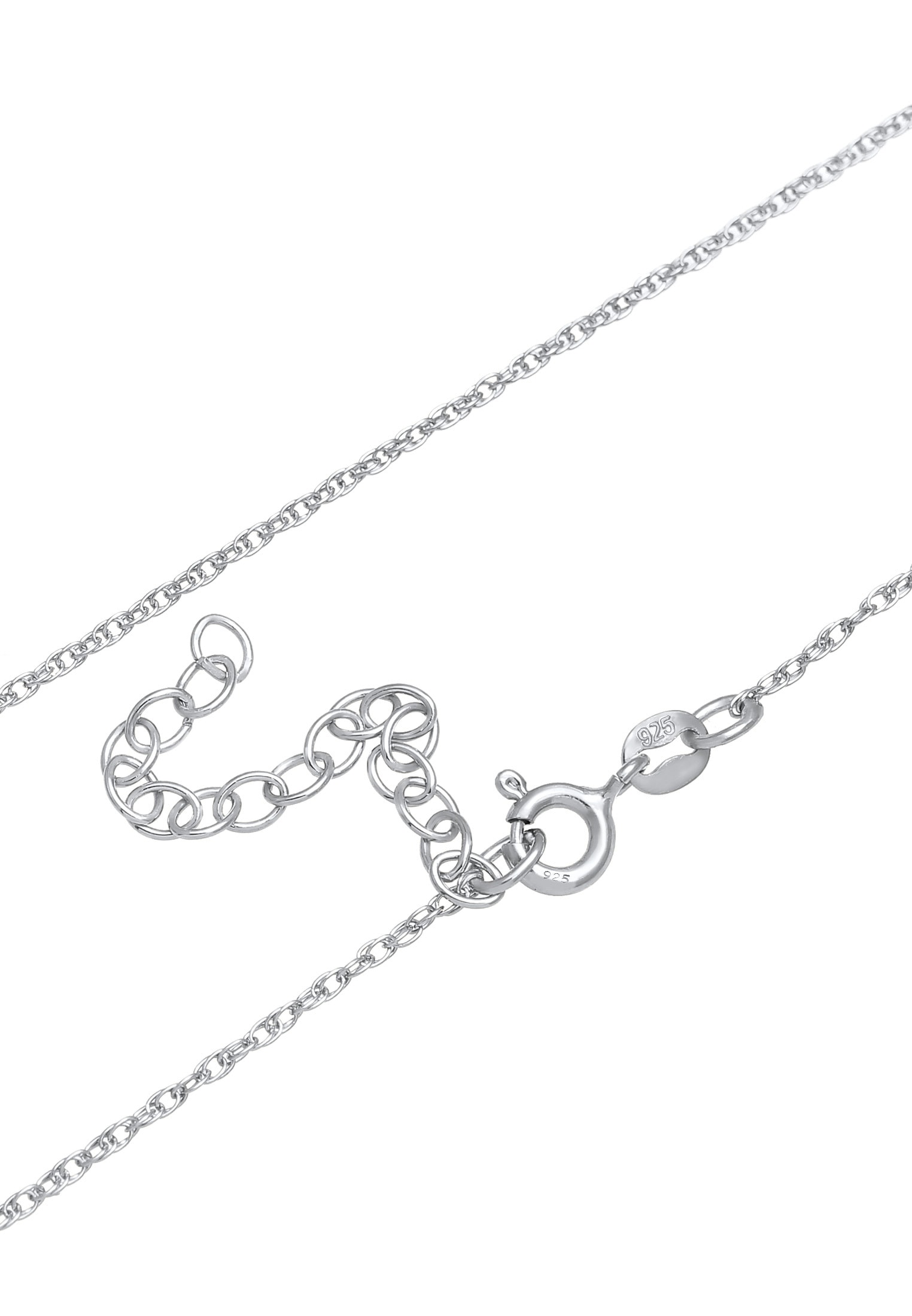 Elli Choker »Halskette Choker Panzerkette Gedreht Singapur 925 Silber«