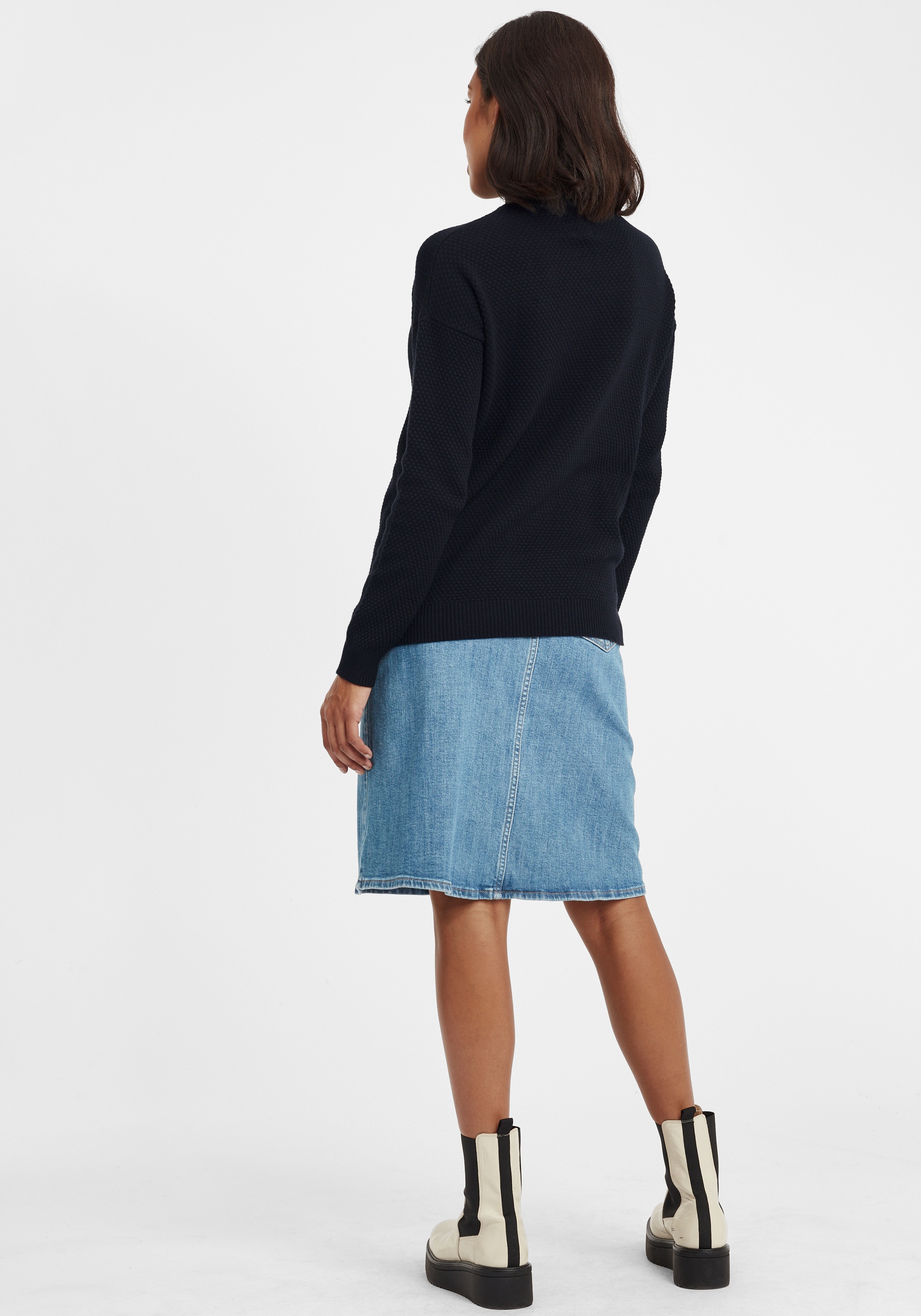 OXMO Rollkragenpullover »Rollkragenpullover OSSina«