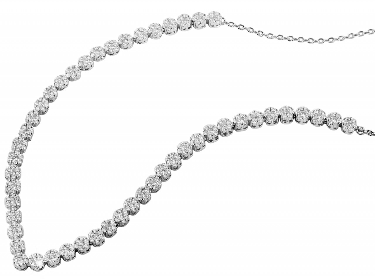 Adelia´s Edelstahlkette »Adelia's Damen 925 Silber Halskette 42 cm + 3.0 cm«