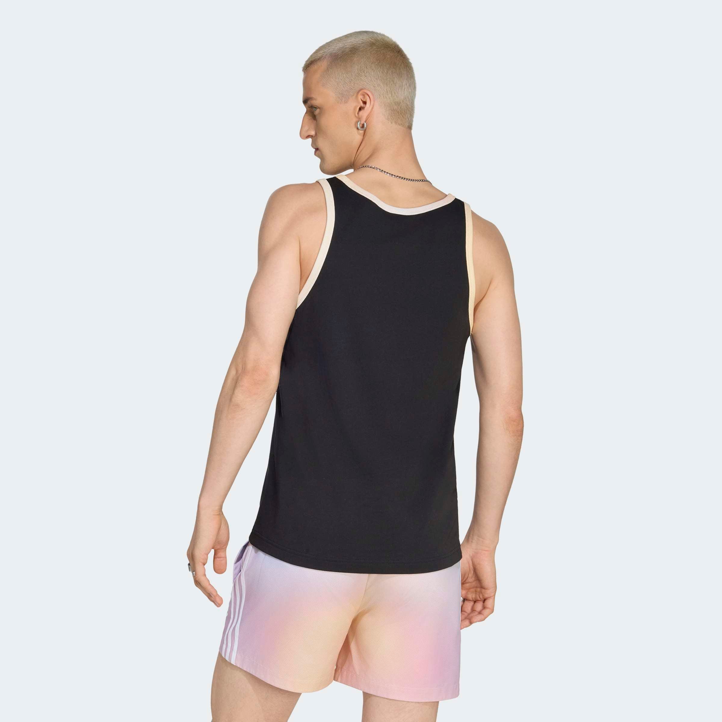 adidas Originals Tanktop »PRIDE GFX TANK« für Erwachsene, mit Rundhalsausschnitt, ohne Verschluss, aus Baumwolle