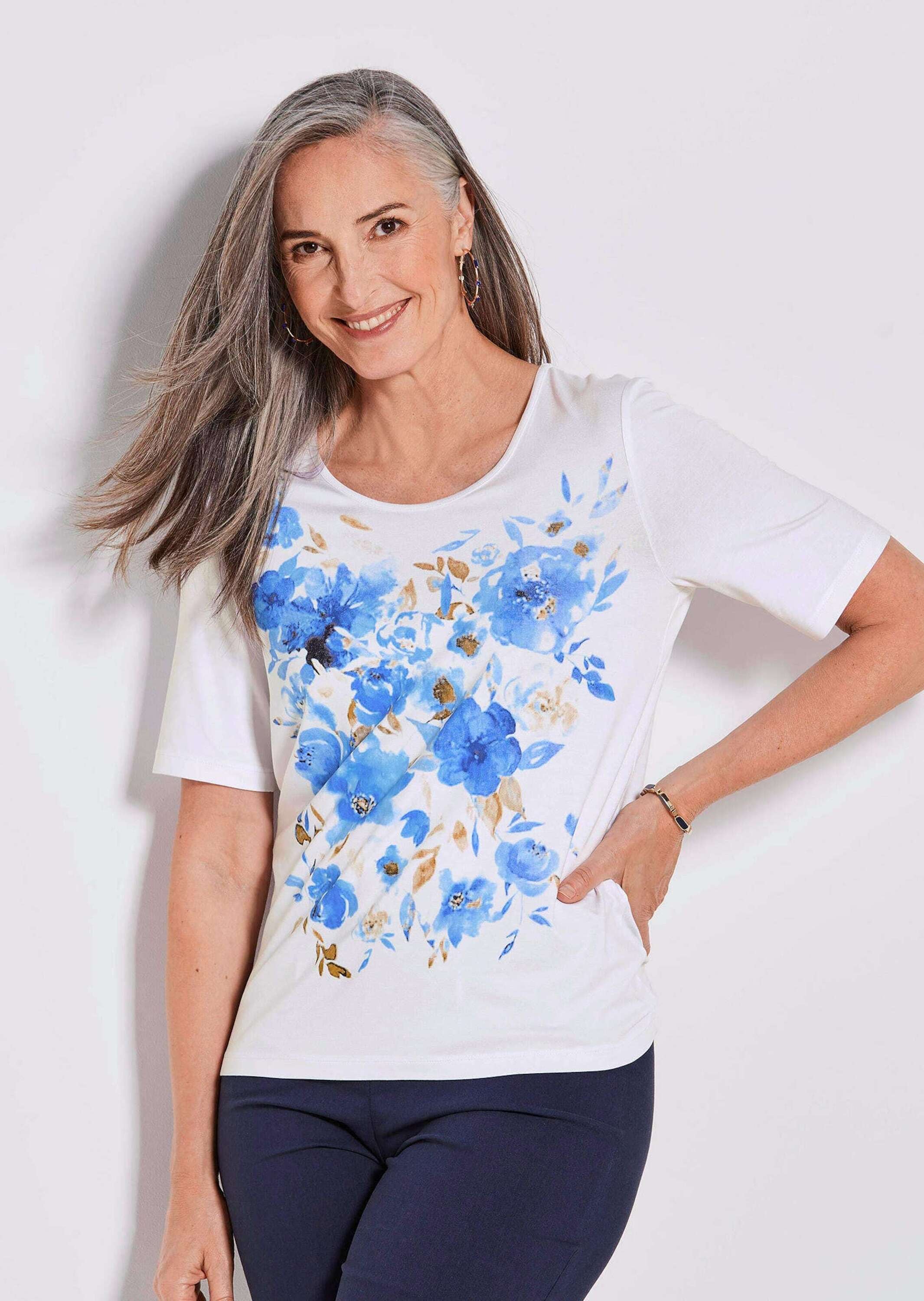 GOLDNER Kurzarmshirt »Kurzgröße Shirt« Sonstige