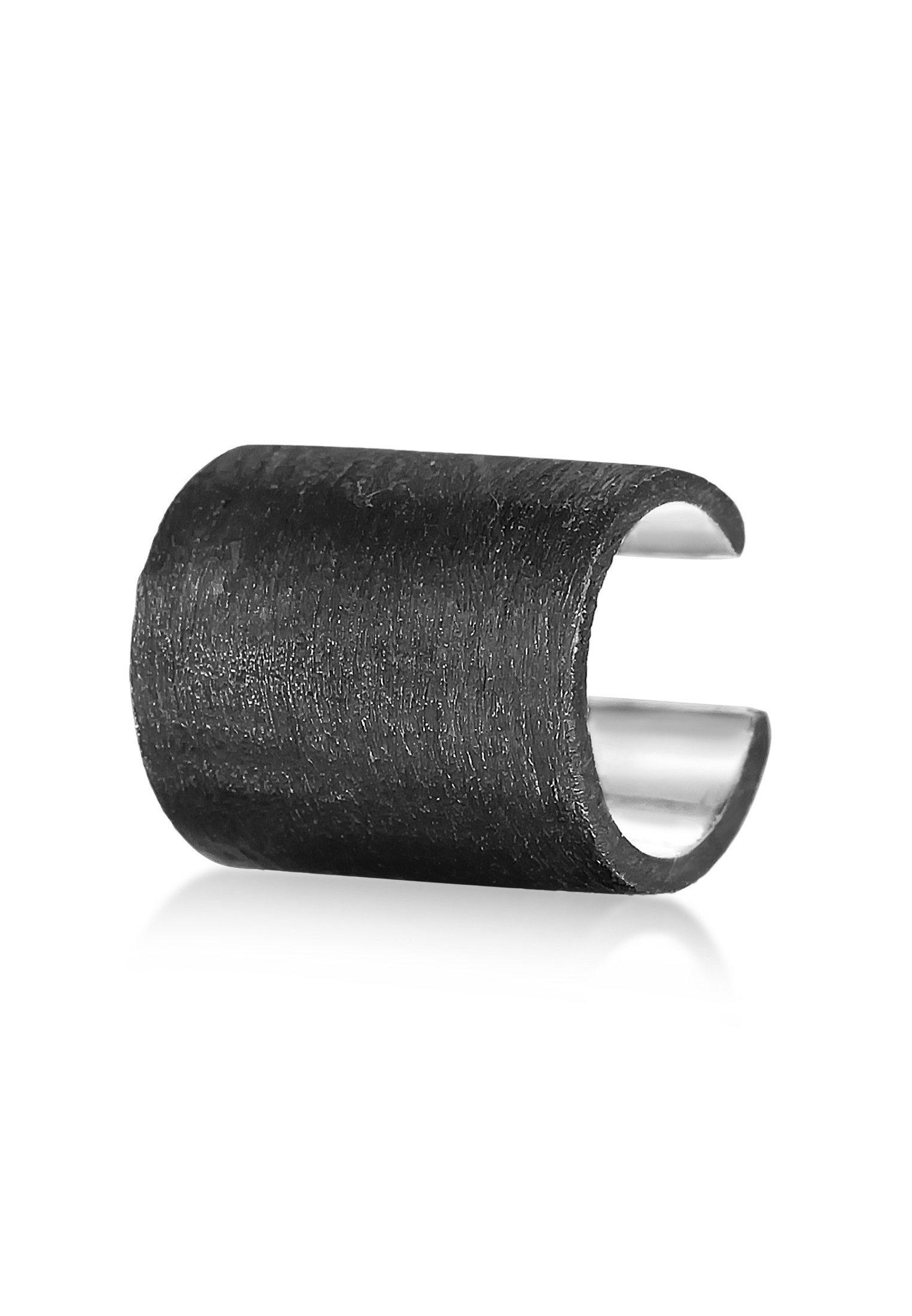 Kuzzoi Paar Ohrklemmen »Ohrringe Earcuff Breit Single 925 Sterling Silber«
