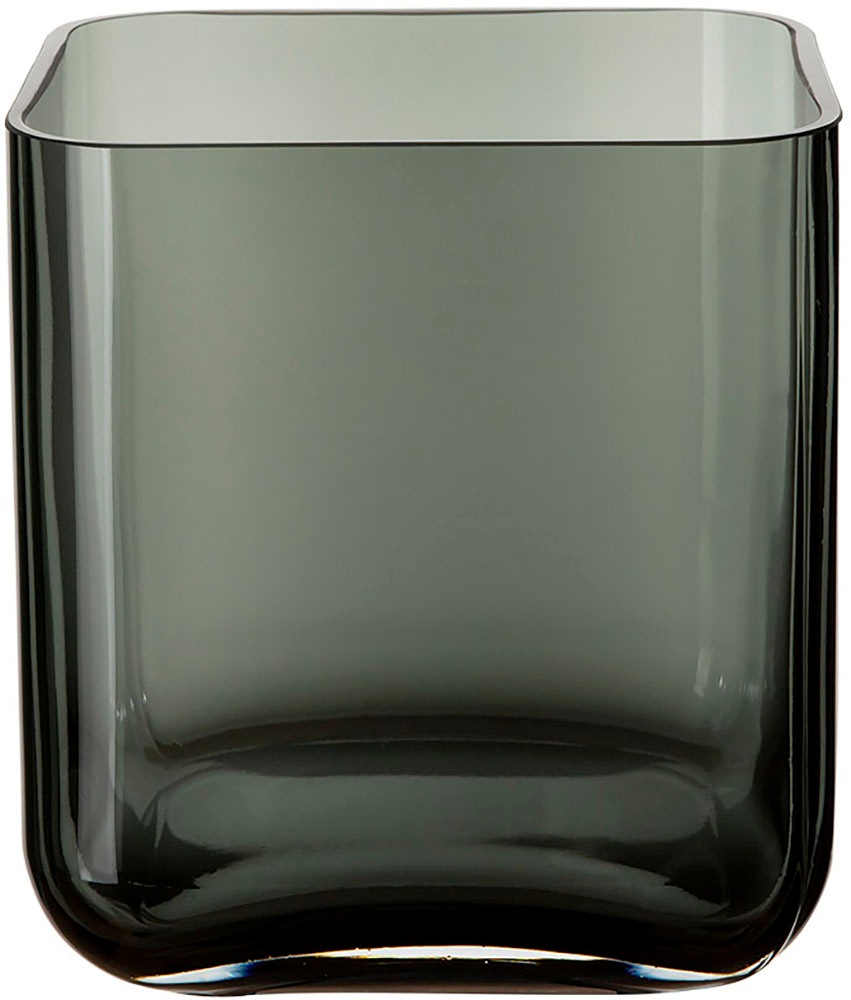 Fink Windlicht »RUBIO«, (1 St.), aus durchgefärbtem grauen Glas, auch als Vase ein Blickfang