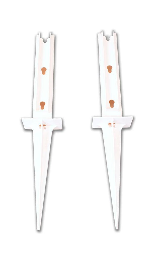 KHW Rosenbogen, BxTxH: 100x43x207 cm, mit Erdspießen