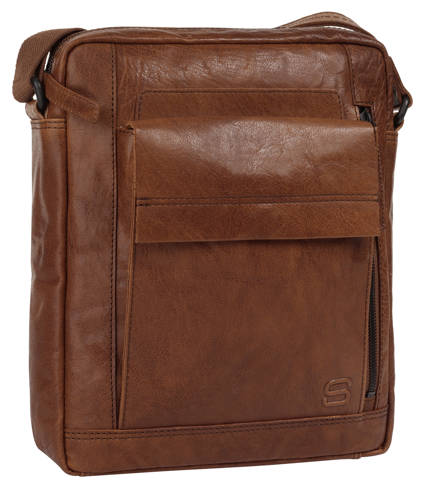 Spikes & Sparrow Umhängetasche echt Leder