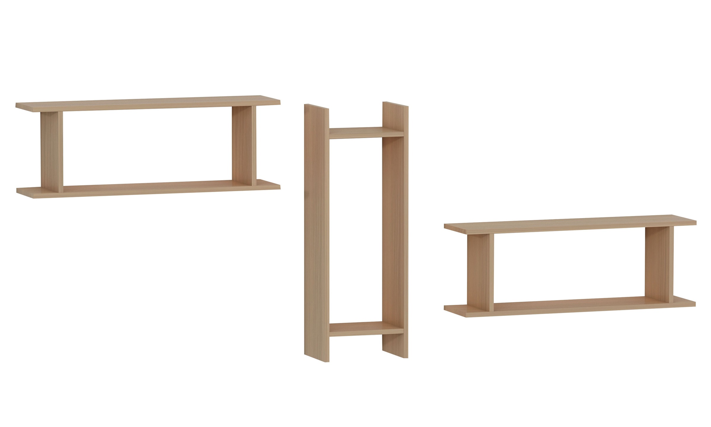 VCM Wandregal »Holz Wandregal Wandboard Hängeregal Board SirolaXL«