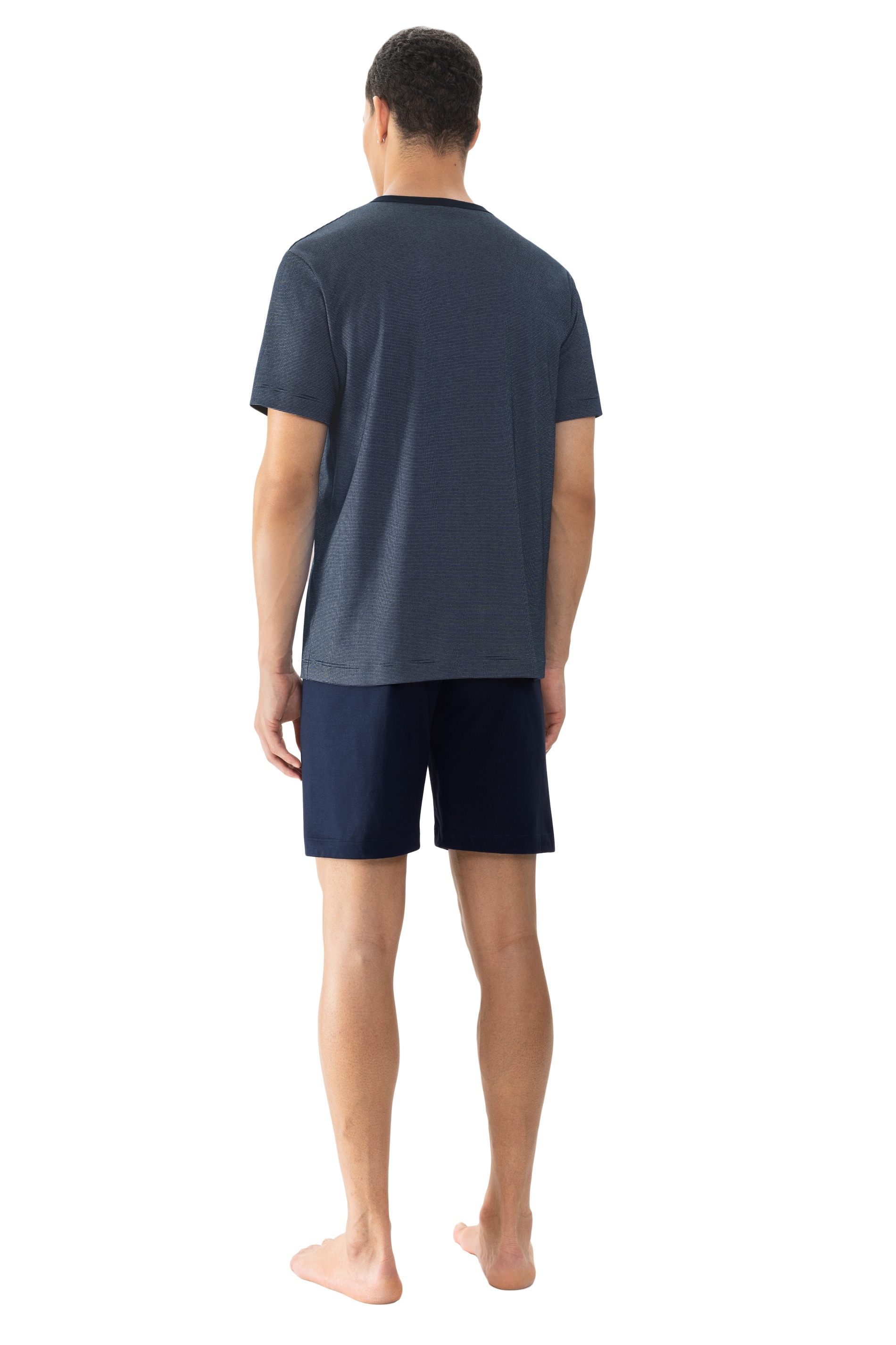 Mey Shorty »SERIE BENNISON«, (2 tlg.), Legere Passform, Oberteil geringelt, Komfortbund
