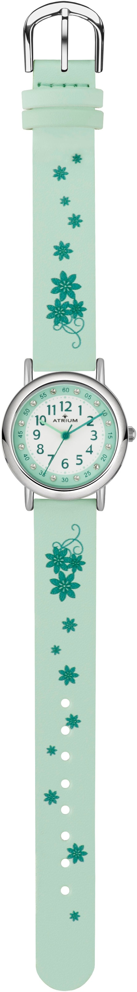 Atrium Quarzuhr, Armbanduhr, Kinderuhr, Mädchenuhr, Lernuhr, Geschenkidee, Schulanfang