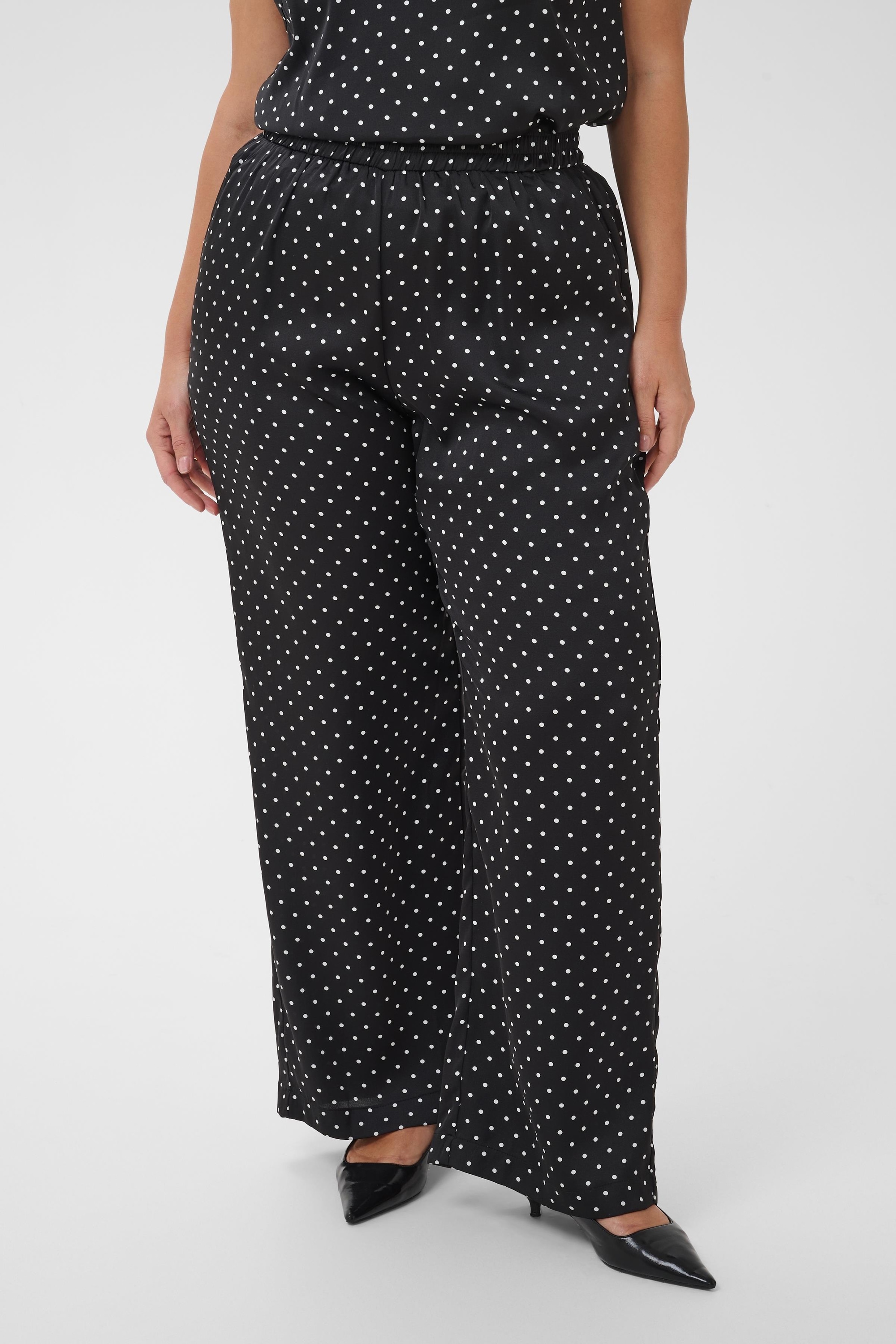 KAFFE Curve Stoffhose »Damen Casual Hose KCmissu«