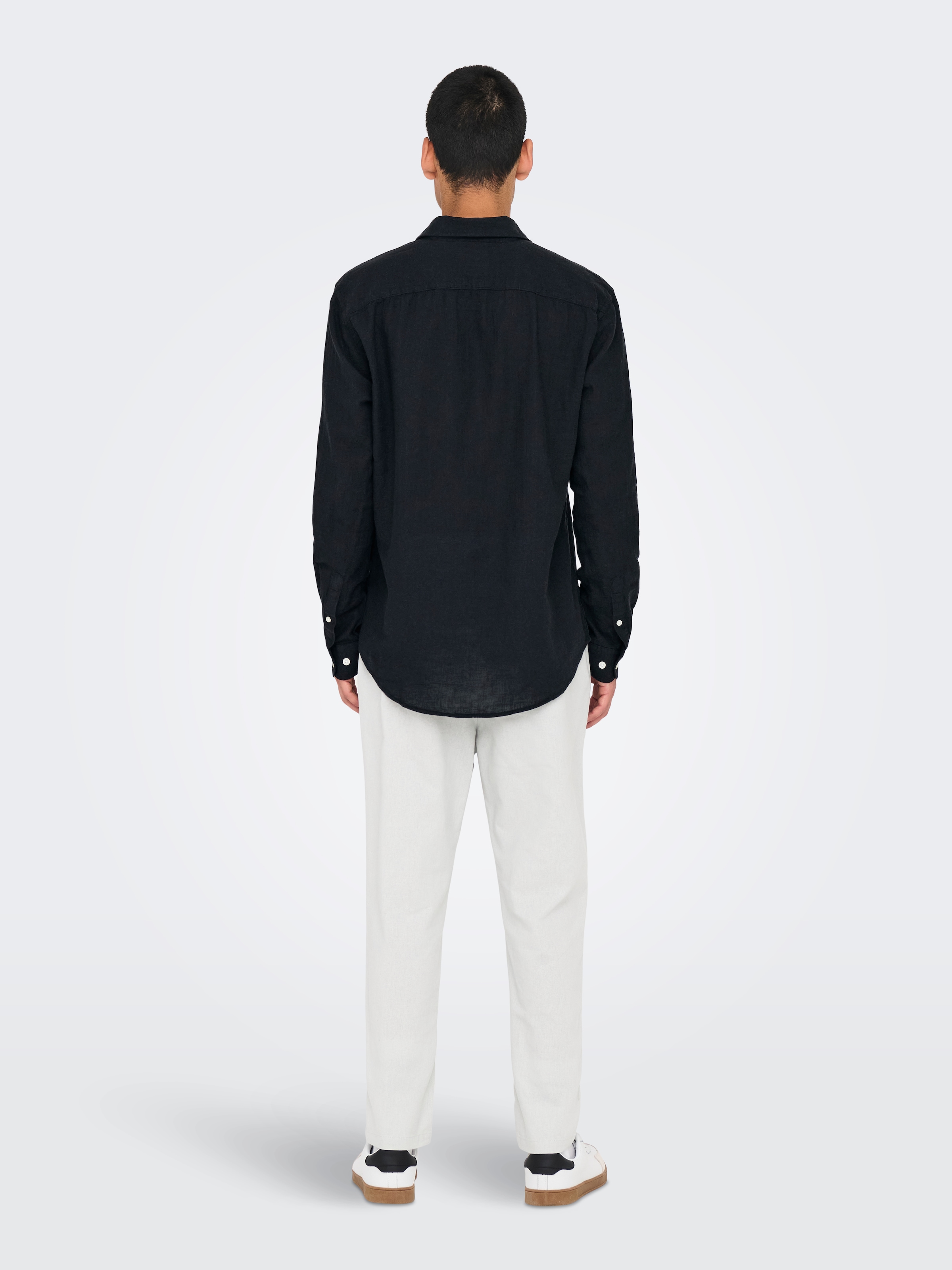 ONLY & SONS Langarmhemd »ONSCAIDEN LIFE REG LS 1 PKT SHIRT NOOS«