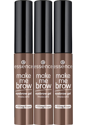 Essence Augenbrauen-Farbe »make me BROW eyebrow gel mascara«, (Set, 3 tlg.) kaufen