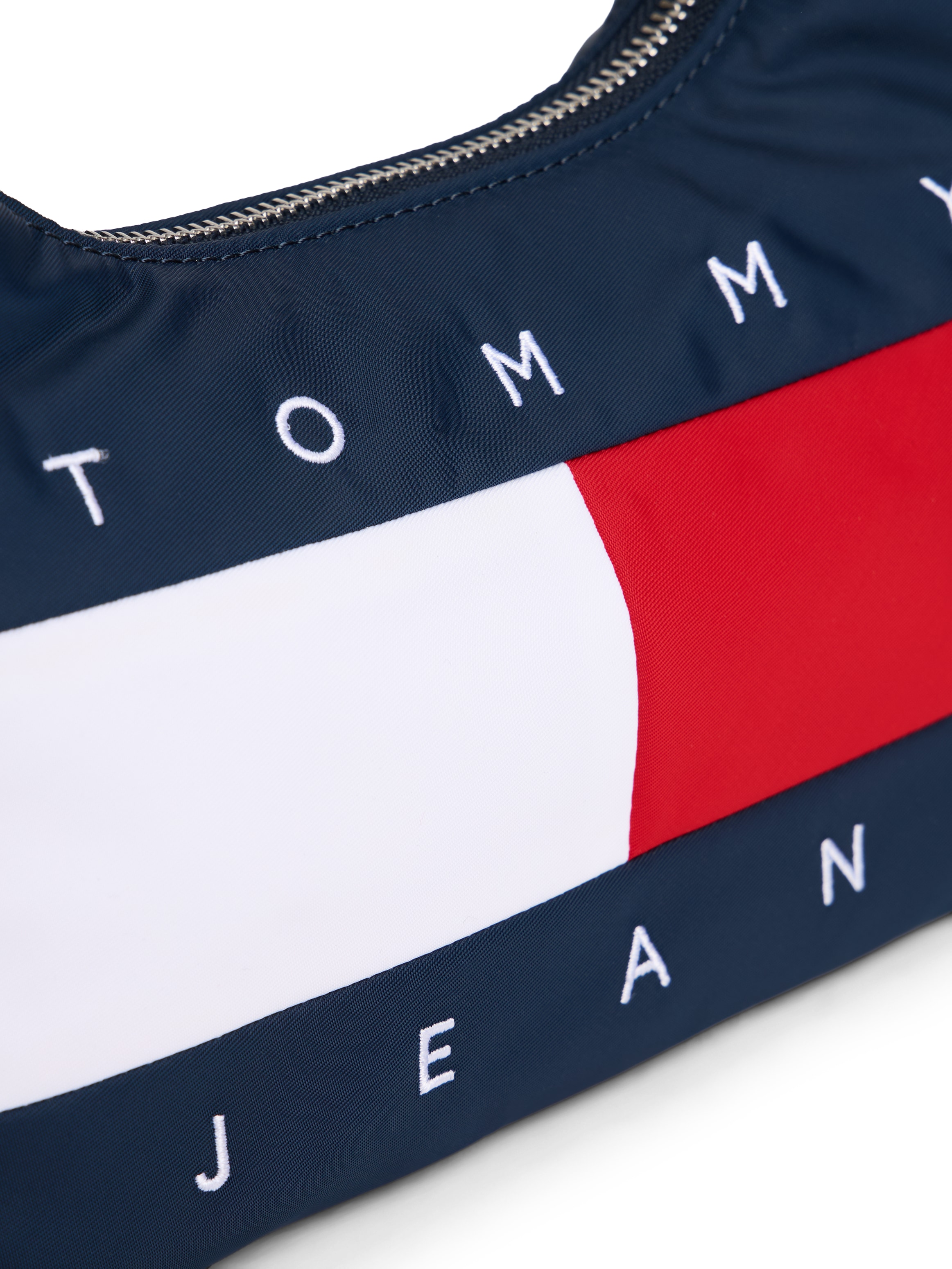 Tommy Jeans Schultertasche »TJW ARCHIVE SHOULDER BAG« , Damen Umhängetasche, Tragetasche mit plakativer Logoflagge