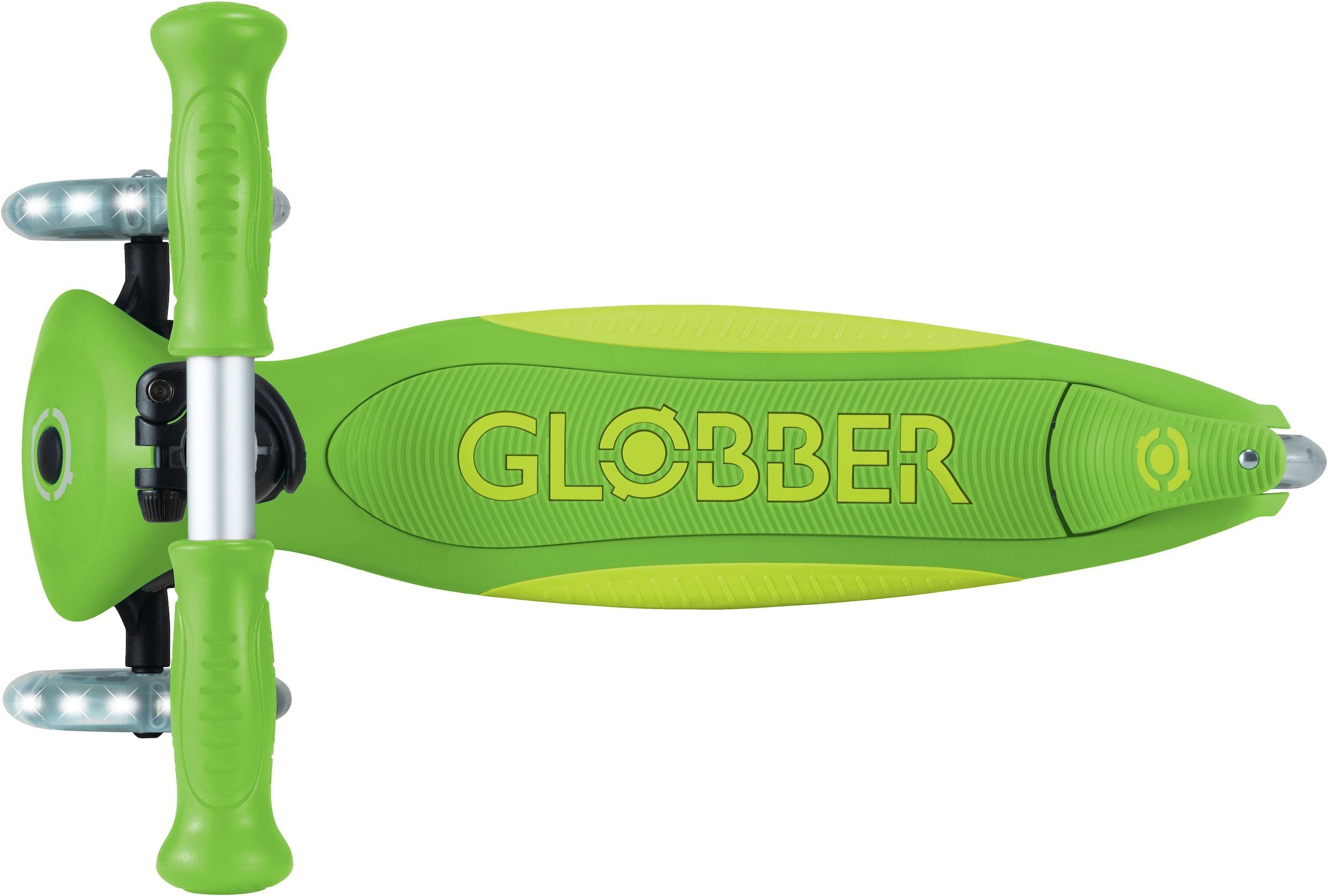 Globber Tretroller »ELITE LIGHTS, mit Leuchtrollen«