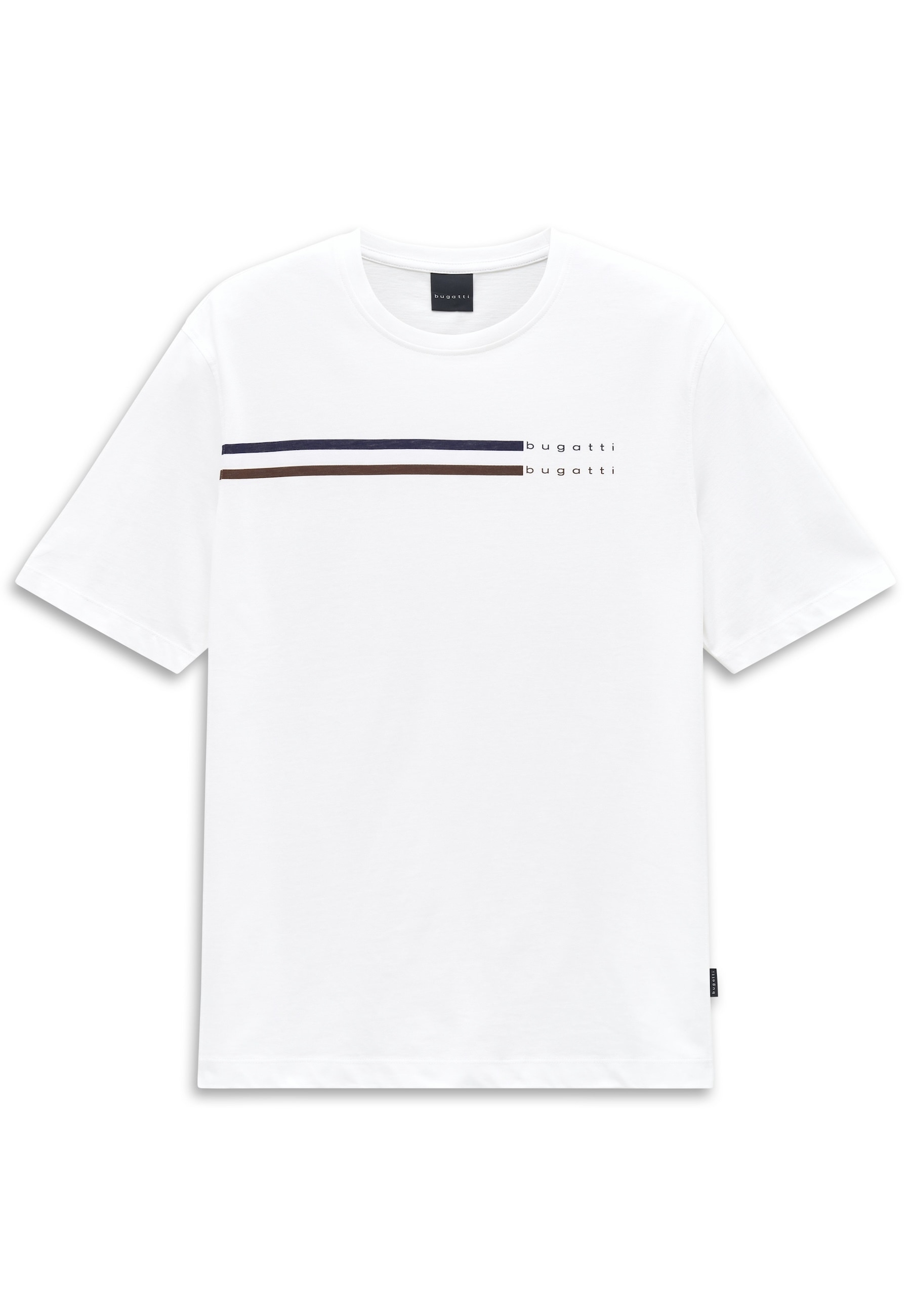 bugatti T-Shirt Modern Fit mit Print