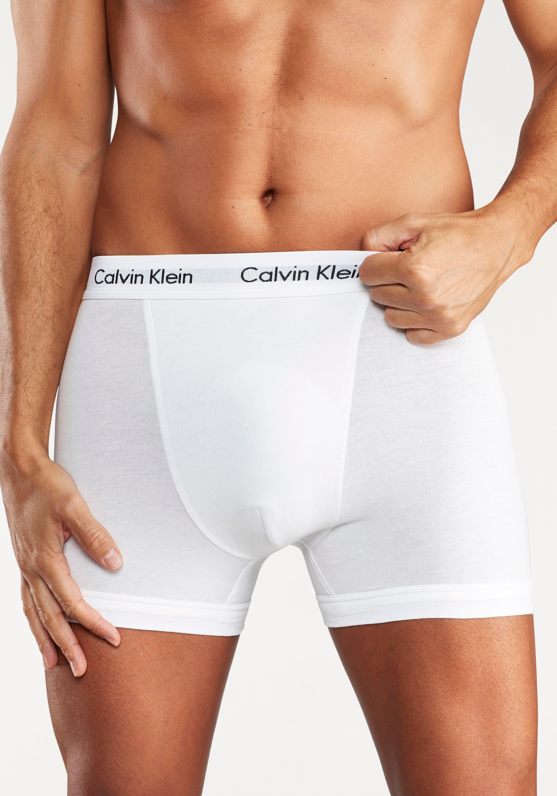 Calvin Klein Underwear Boxer »CK Boxer 3x« 3 Stk. mit Logoschriftzug am Bund