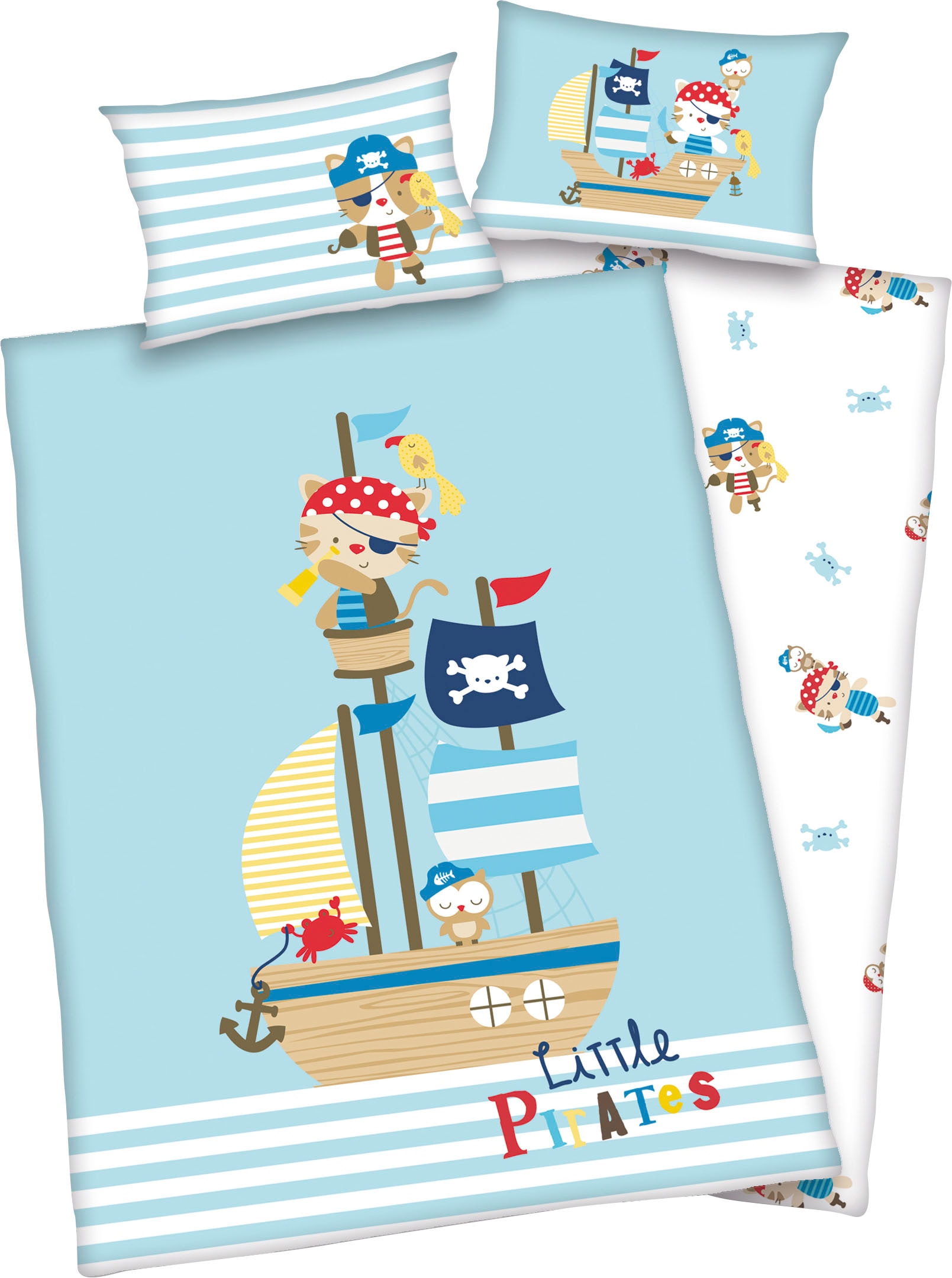 Baby Best Babybettwäsche »Little Pirate«, mit niedlichem Motiv