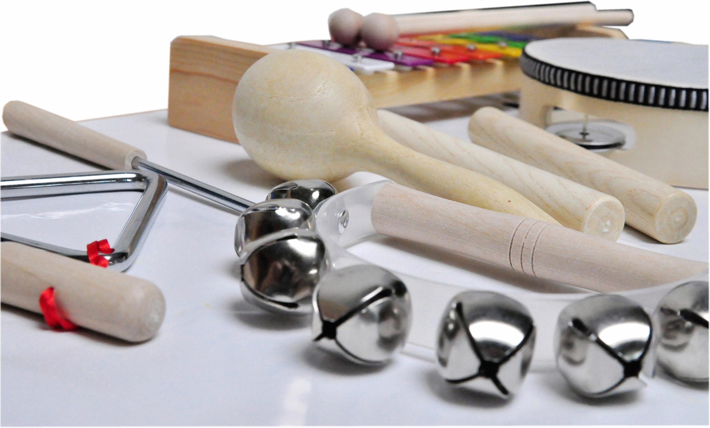 Clifton Trommel »9 teiliges Kinder Percussion Set mit CD«