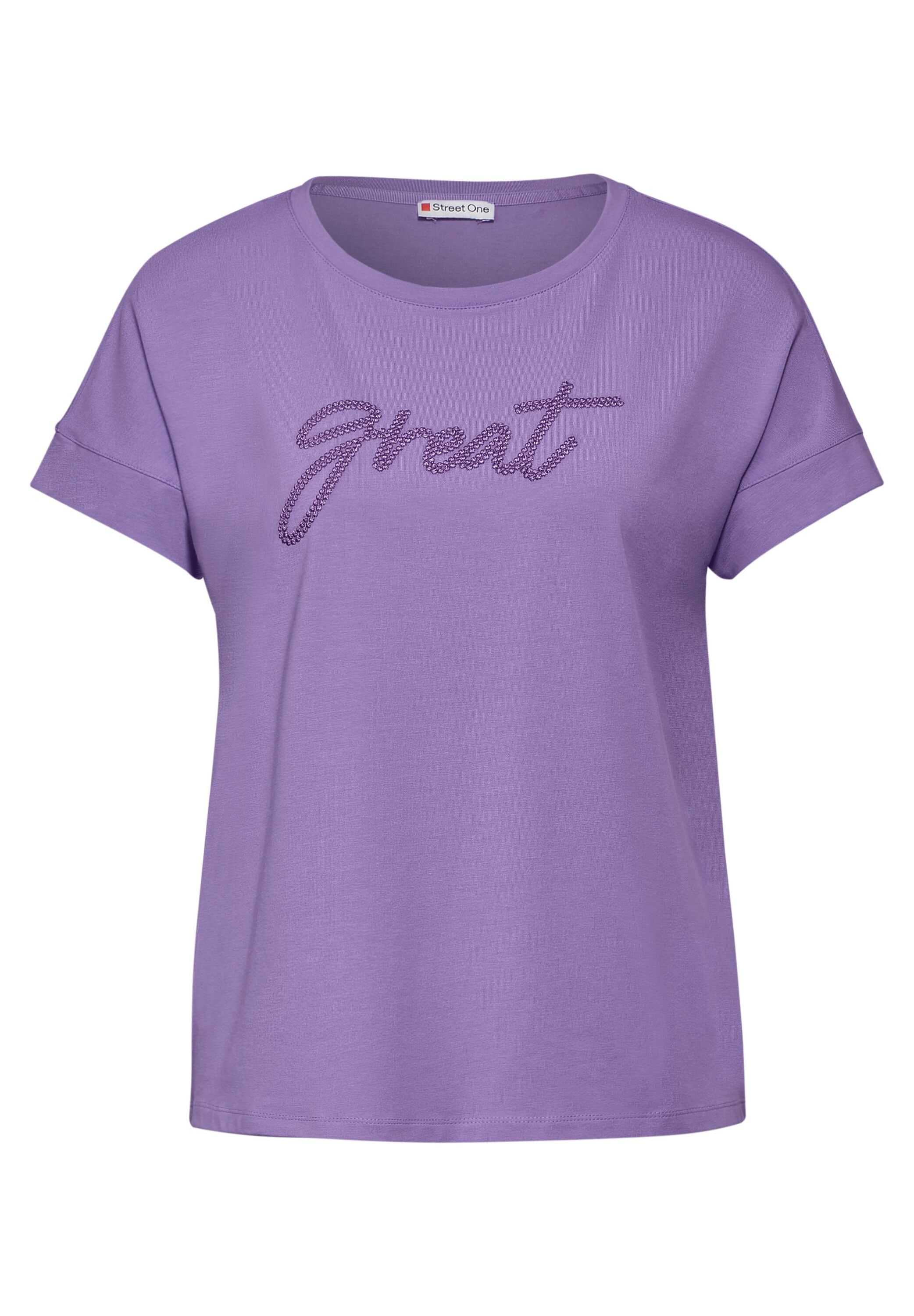STREET ONE Shirttop, mit Wording