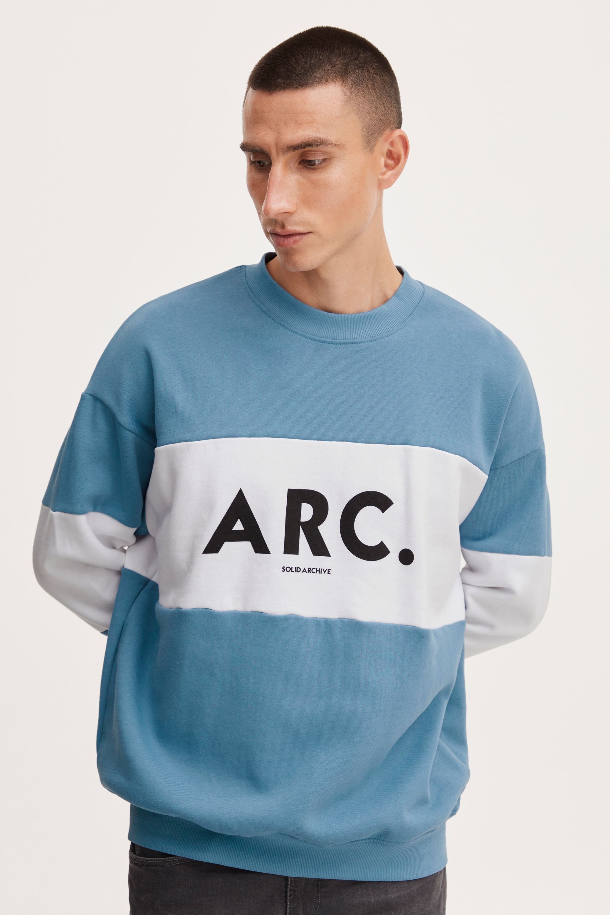 !Solid Longpullover »Sweatshirt SDCaius«