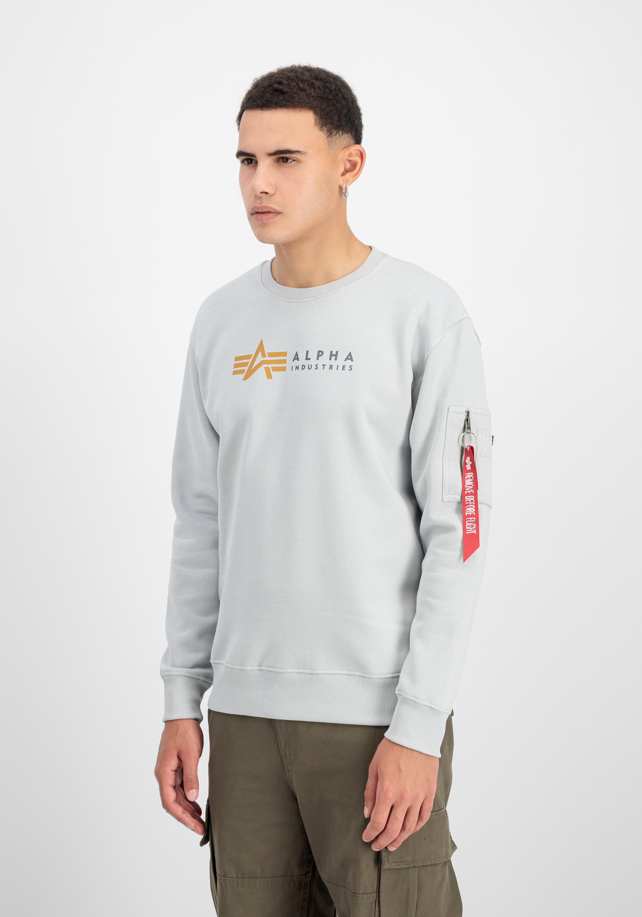 Alpha Industries Sweater »Alpha Industries Men - Sweatshirts Alpha Label Sweatshirt«