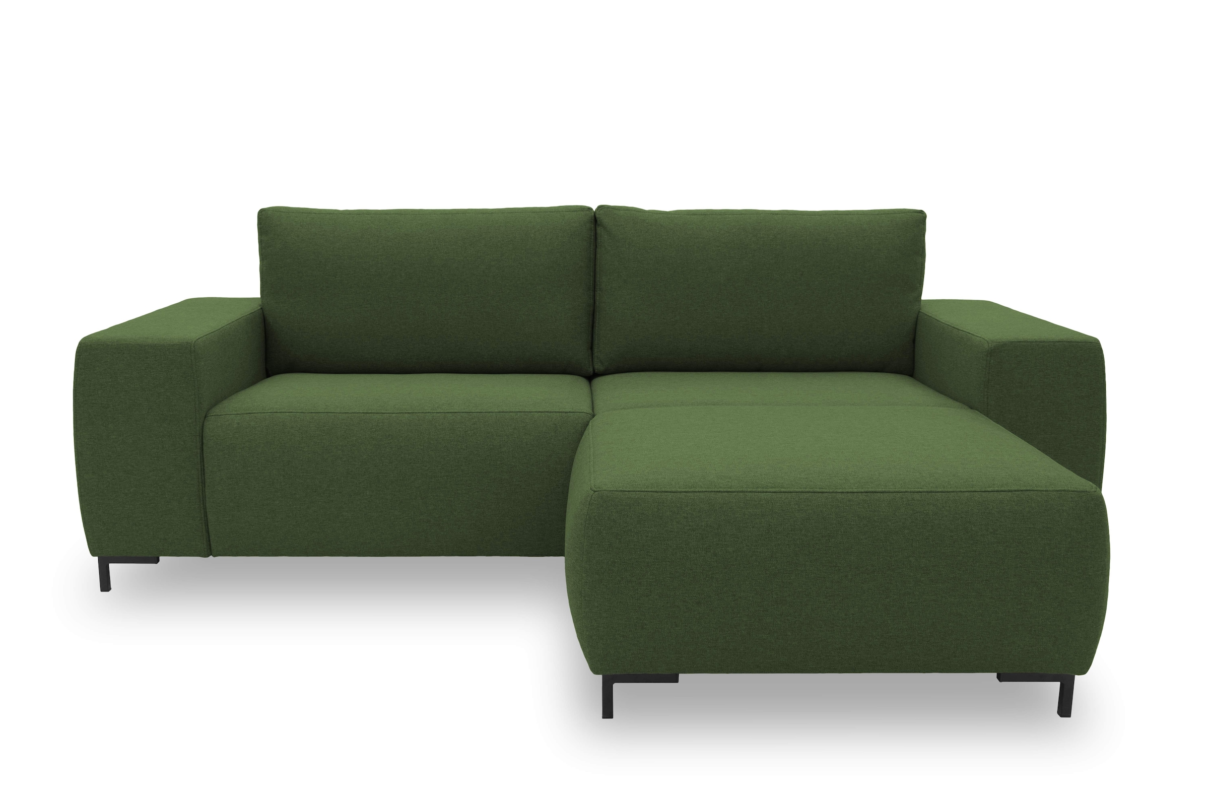 LOOKS by Wolfgang Joop Ecksofa »Looks VI L-Form« gerade Linien, in 2 Bezugsqualitäten