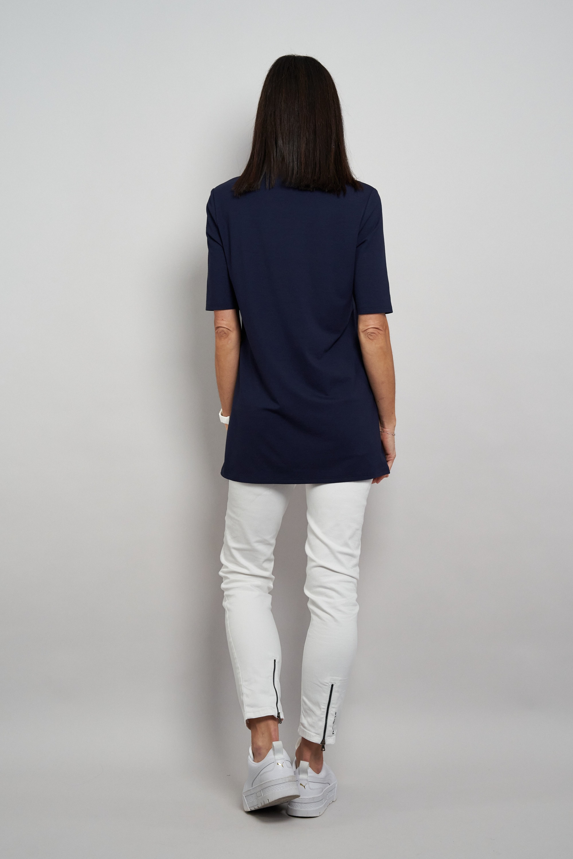 Seidel Moden Longshirt »Otto exclusiv« Halbarm Shirt - mit Viskose- MADE IN GERMANY