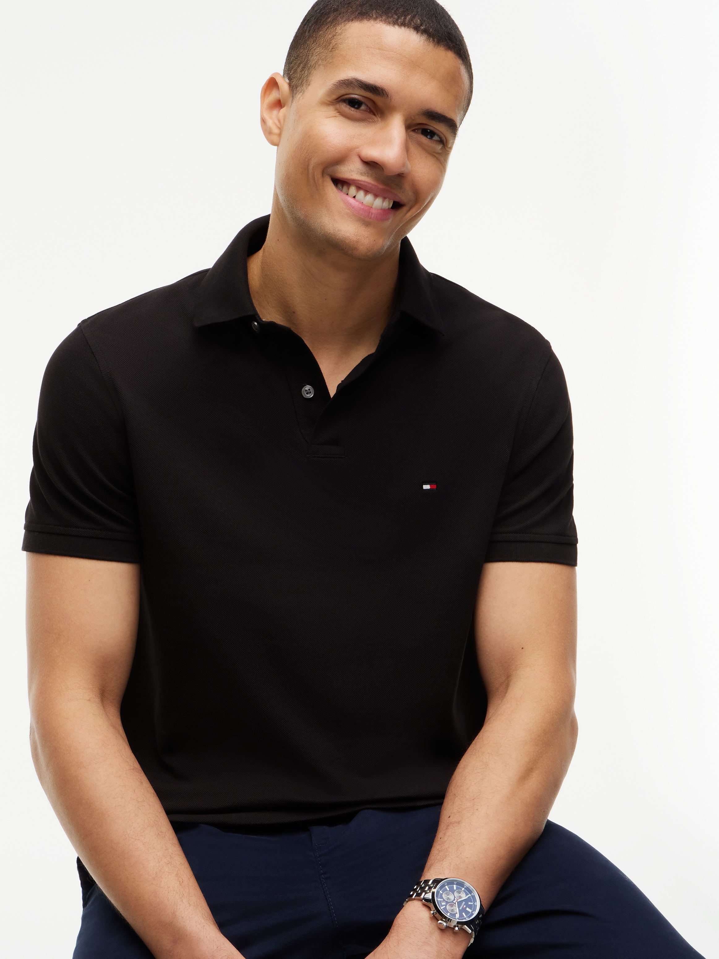 Tommy Hilfiger Poloshirt »1985 REGULAR POLO« aus hochwertiger Baumwoll-Piqué-Qualität