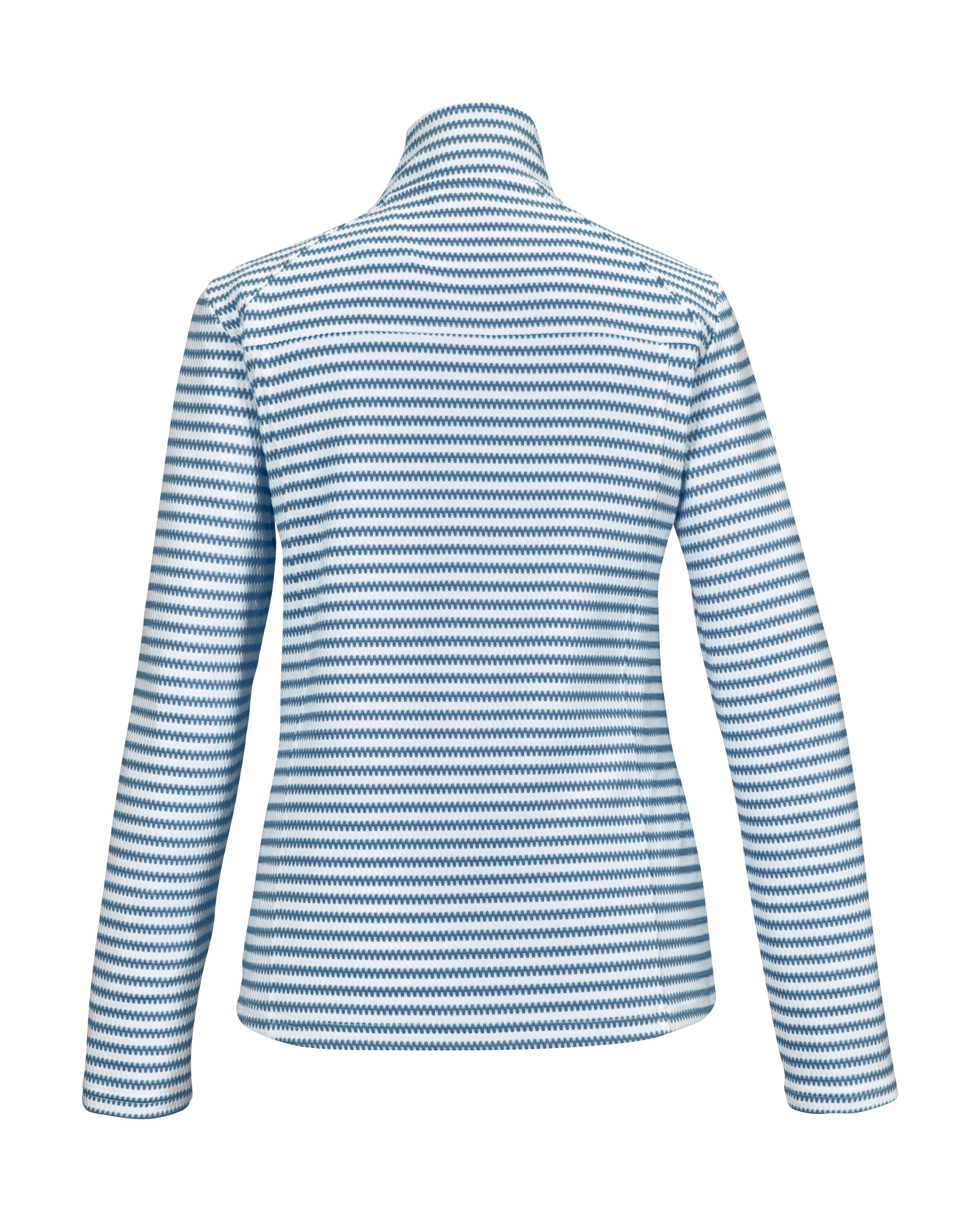 Killtec Strickjacke »KOS 50 WMN FLX JCKT« Streifendesign, elastisch, Kinnschutz, Zippertaschen