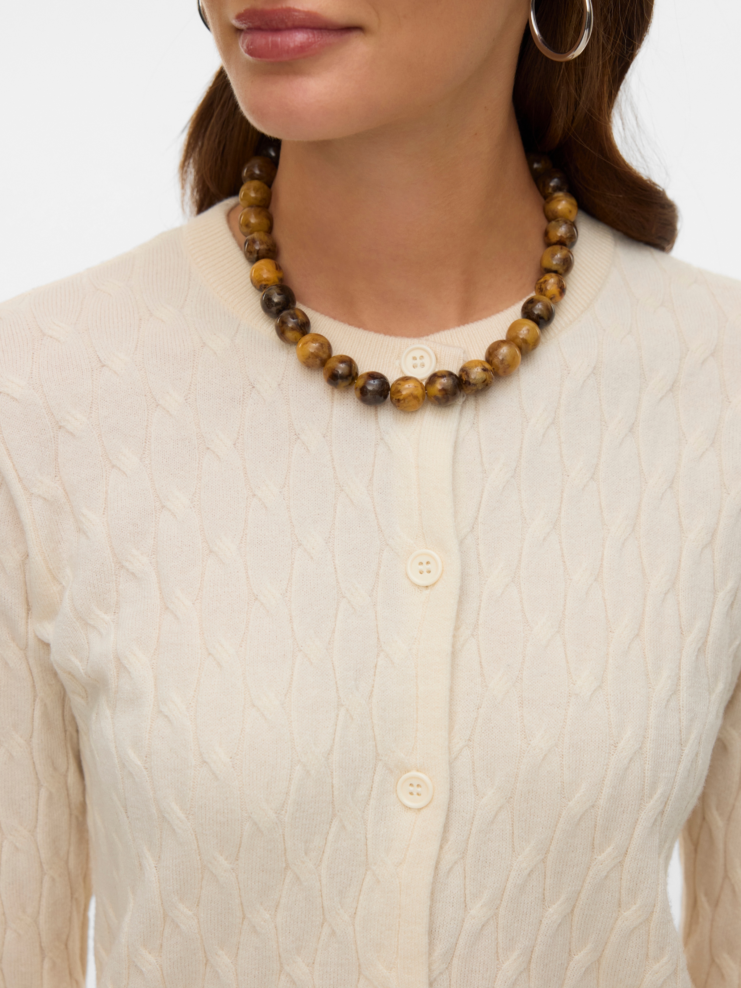 Vero Moda Strickjacke »VMFANTASTIC LS O-NECK CABLE CARDIGAN«