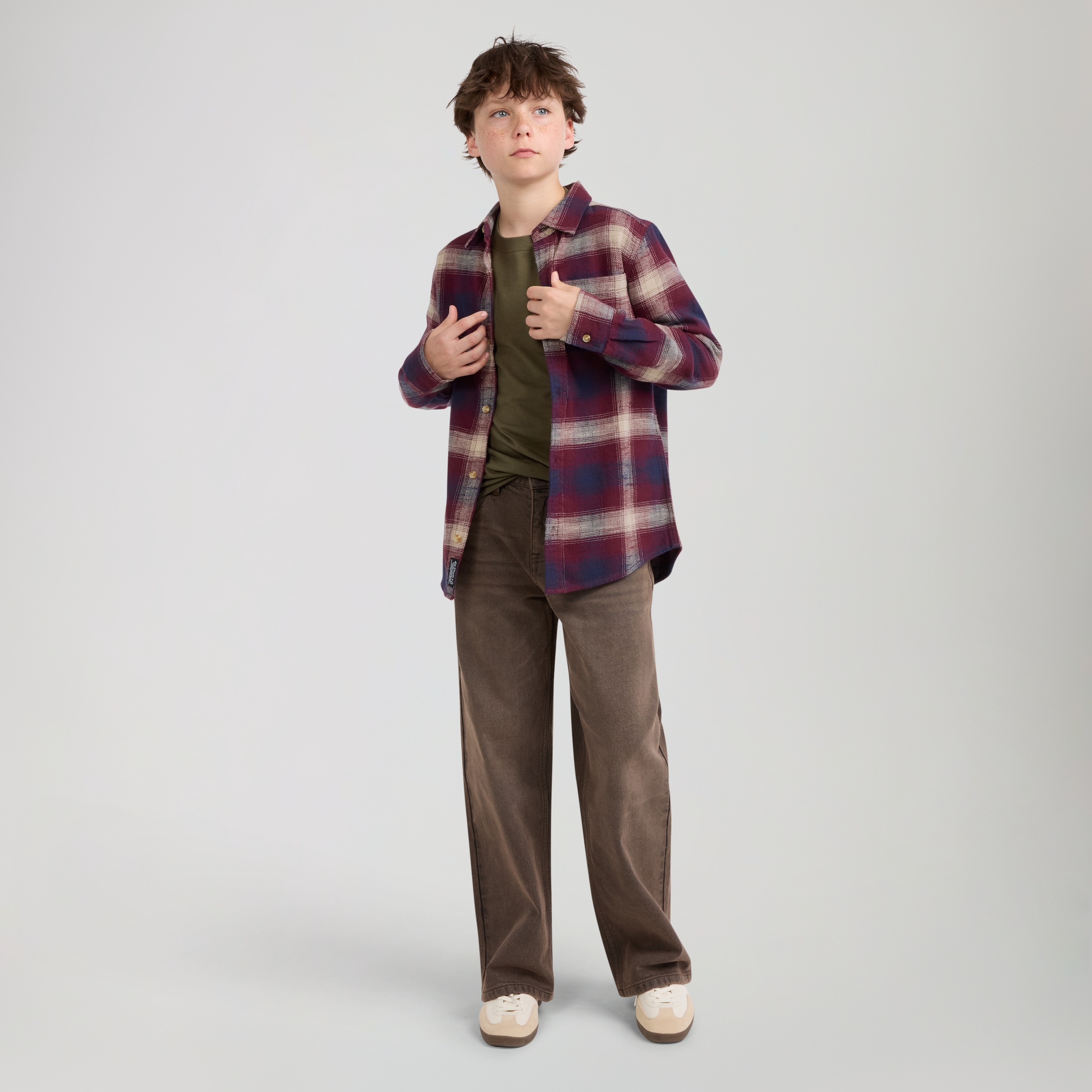 Levi's® Kids Karohemd »LVB SHADOW PLAID SHIRT« aus Baumwolle - for Boys