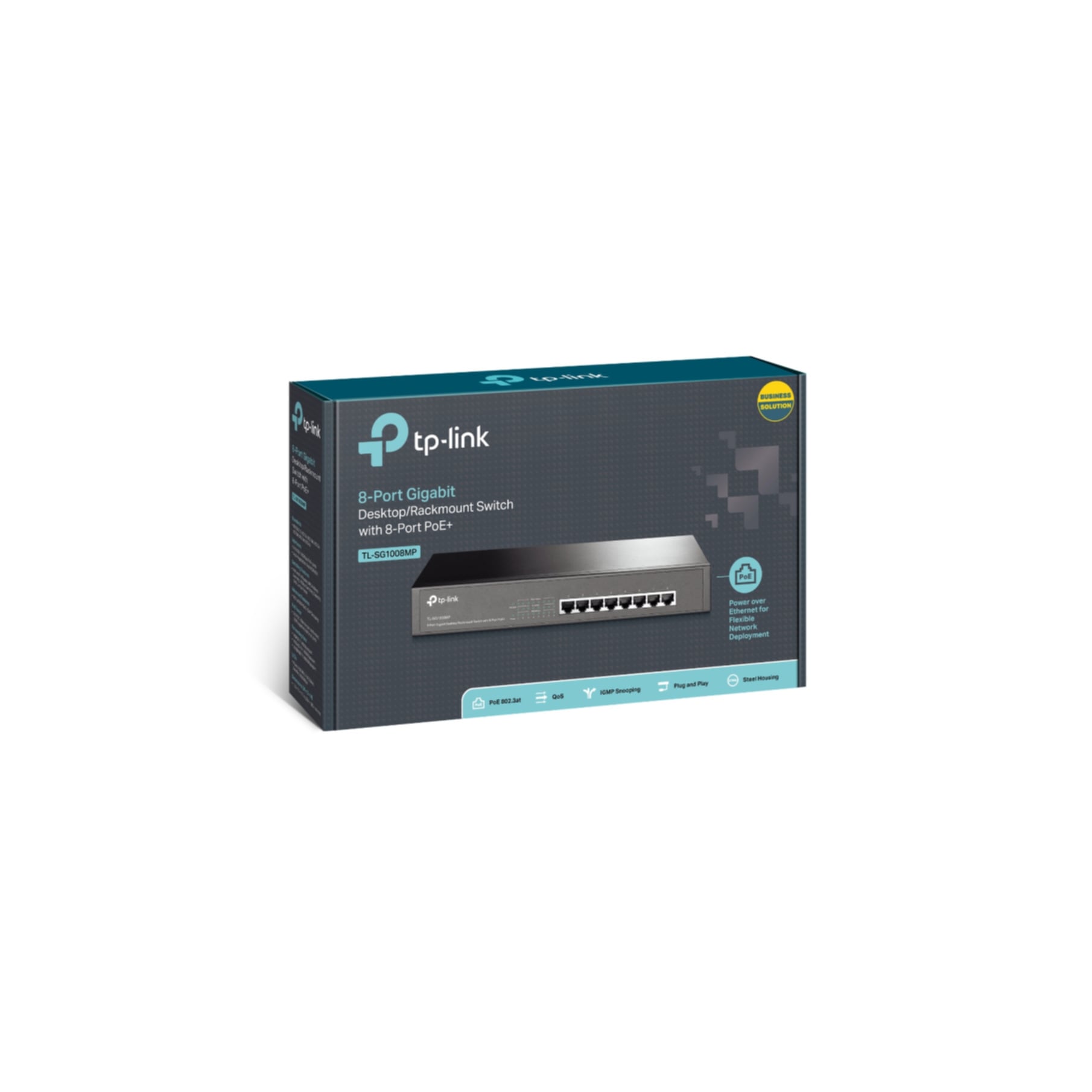 TP-Link Netzwerk-Switch »TL-SG1008MP«