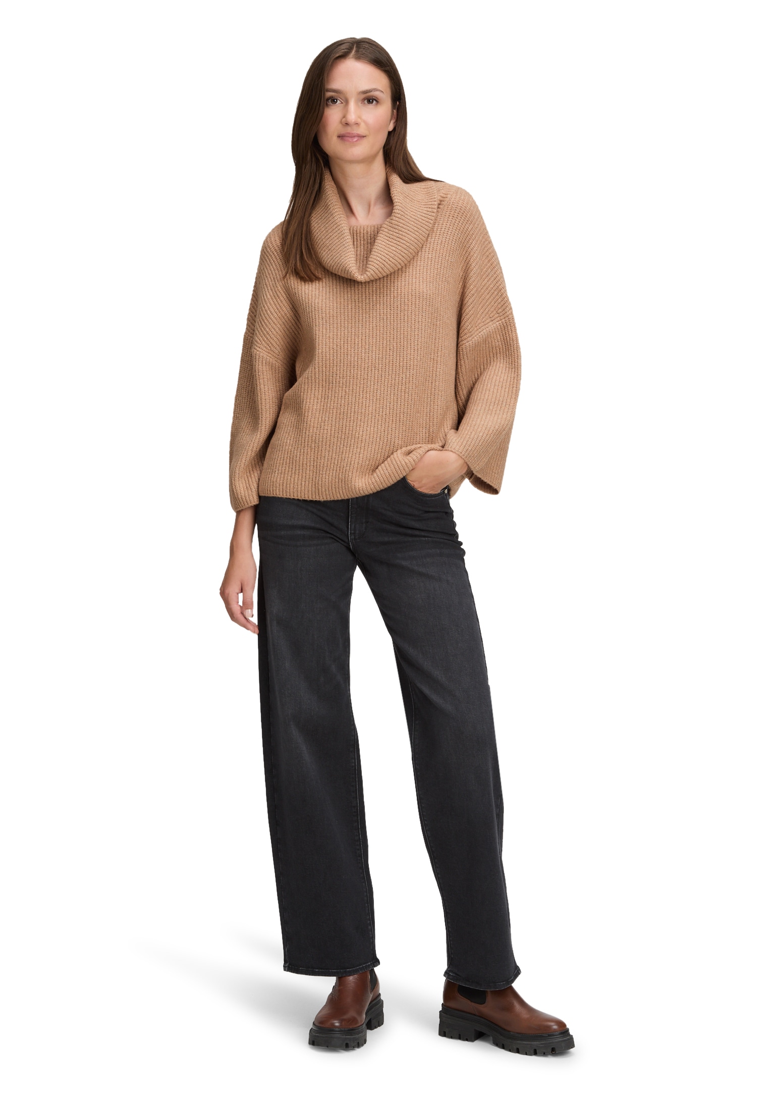 Betty&Co Strickpullover »Strickpullover mit Kragen«