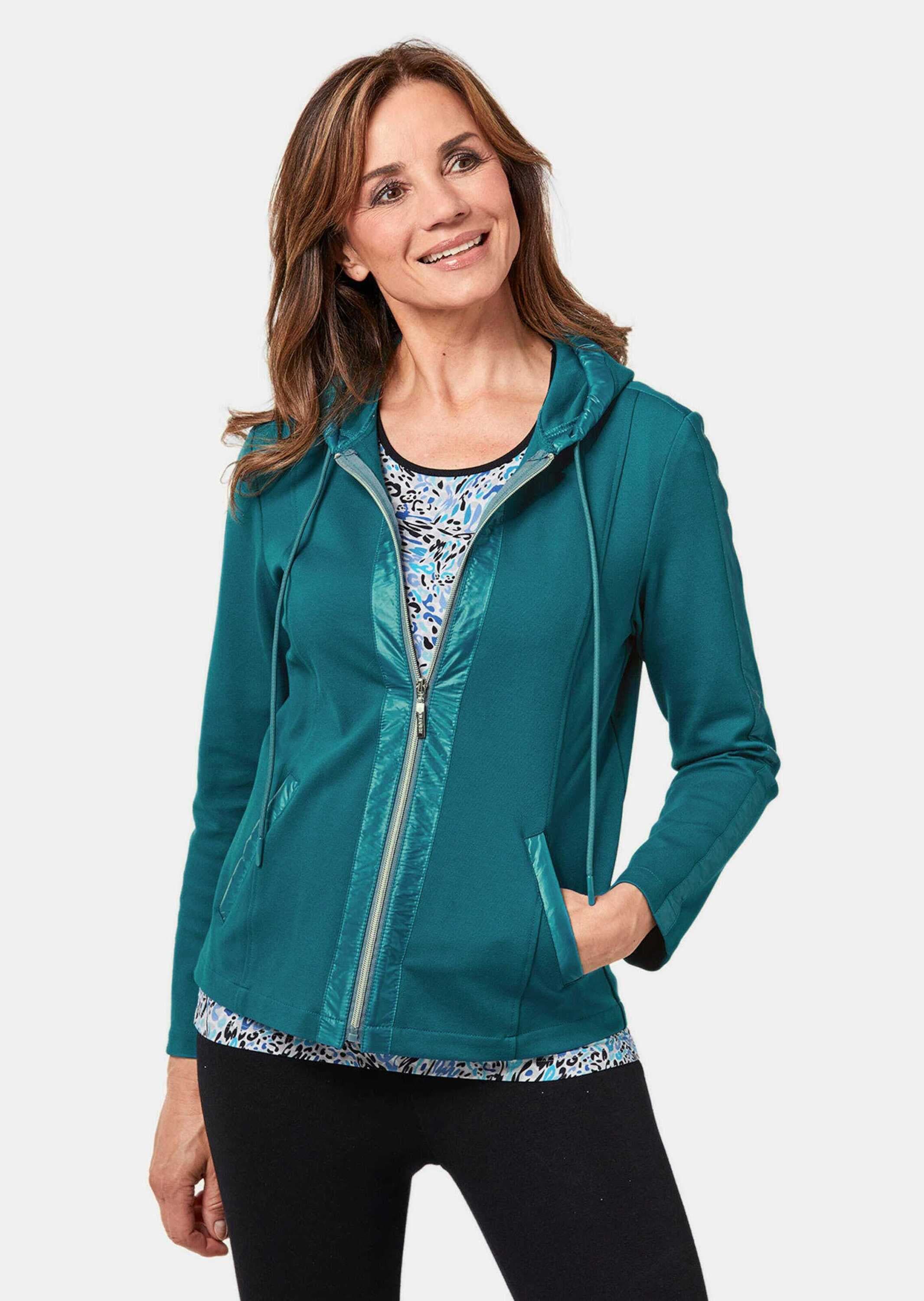 GOLDNER Kurzjacke »Kurzgröße bequeme Freizeitjacke mit Kapuze«
