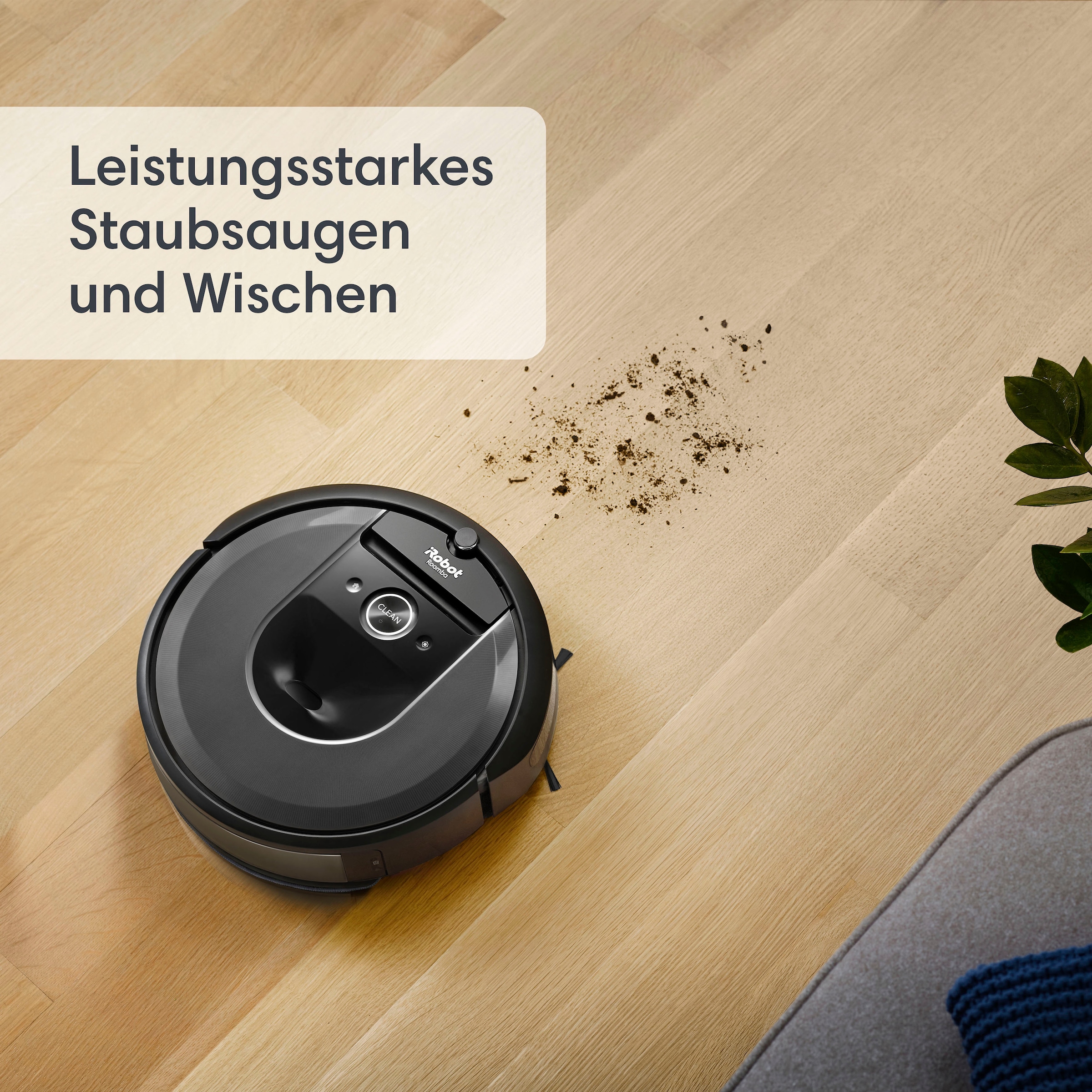 iRobot Saugroboter »Roomba Combo i8 (i817840); Saug-und bei OTTO bestellen jetzt Wischroboter«