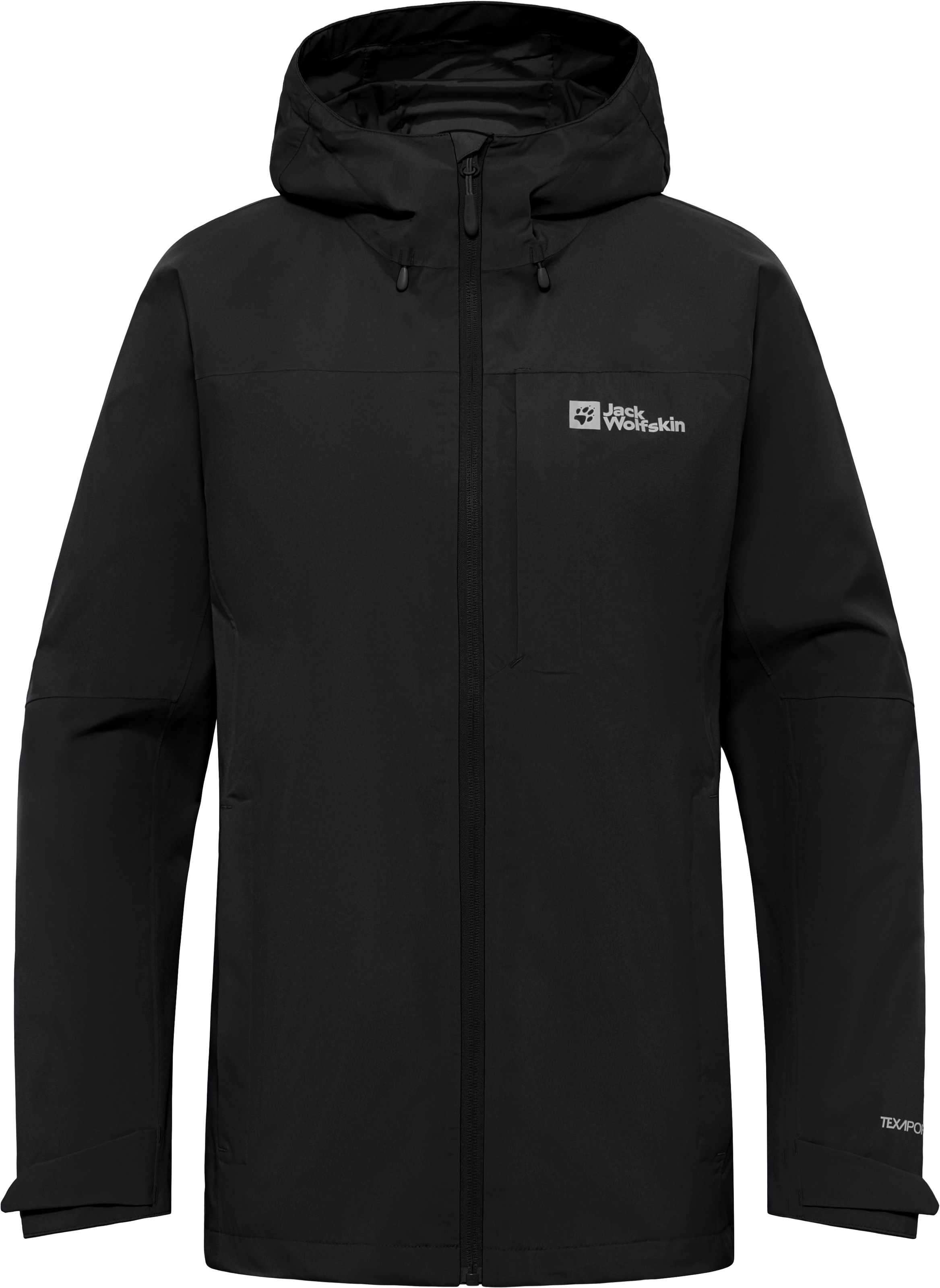 Jack Wolfskin Funktionsjacke »TEMPEST 2L JKT W«, mit Kapuze