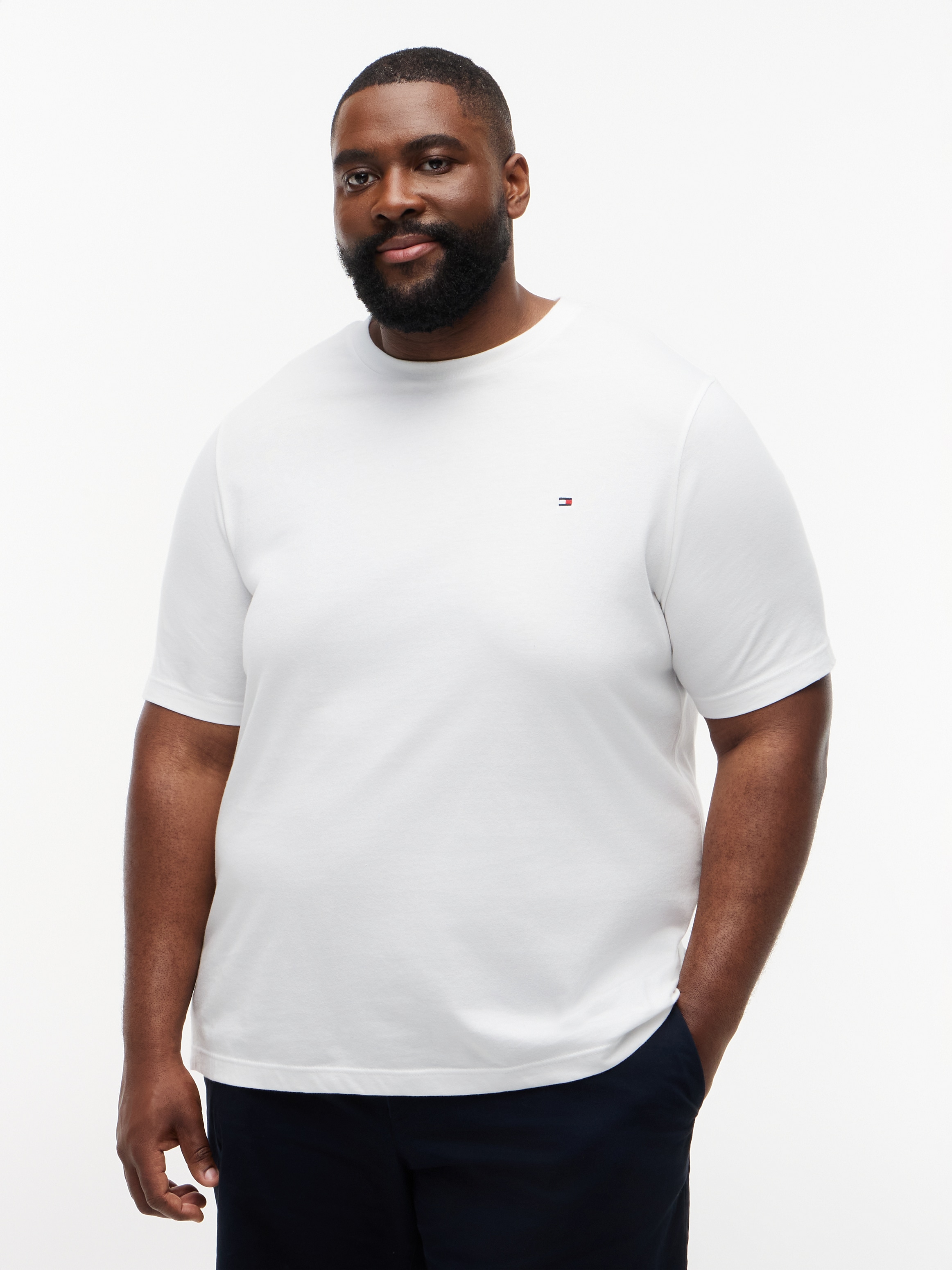 Tommy Hilfiger Big & Tall T-Shirt »BT-ESS SEASONAL REGULAR SOLID« Große Größen