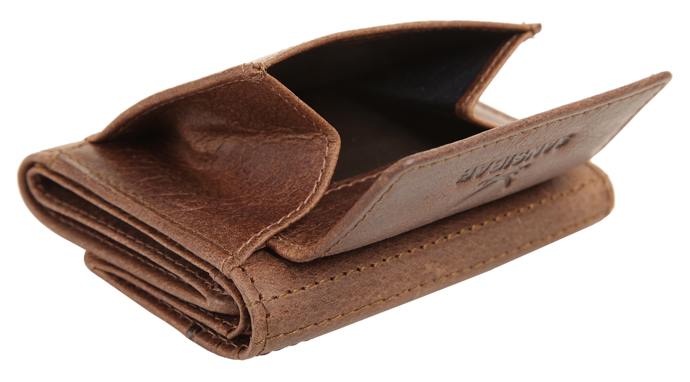 Sansibar Geldbörse echt Leder