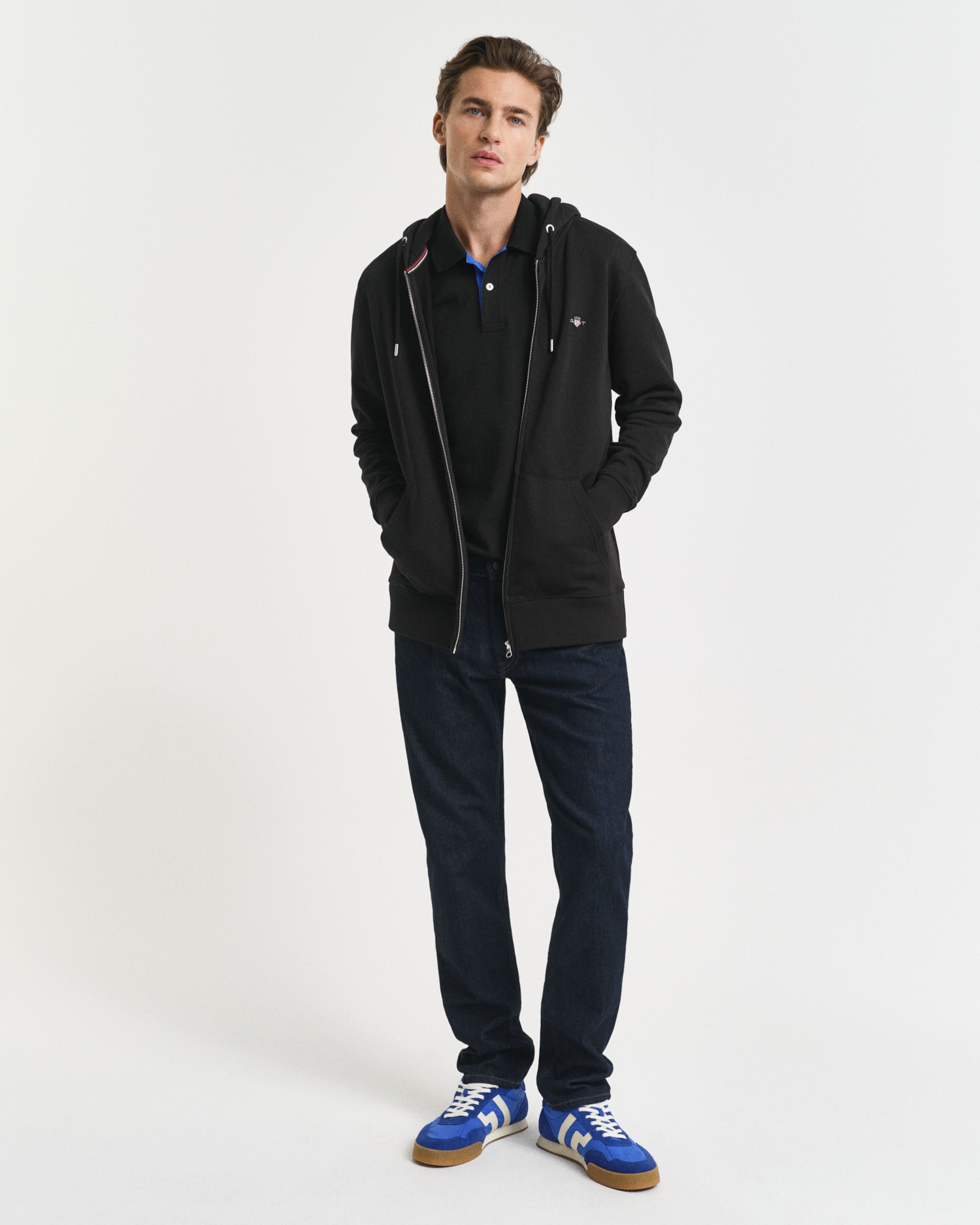 Gant Poloshirt »REG CONTRAST PIQUE SS RUGGER«, mit kontrastfarbenen Einsätzen