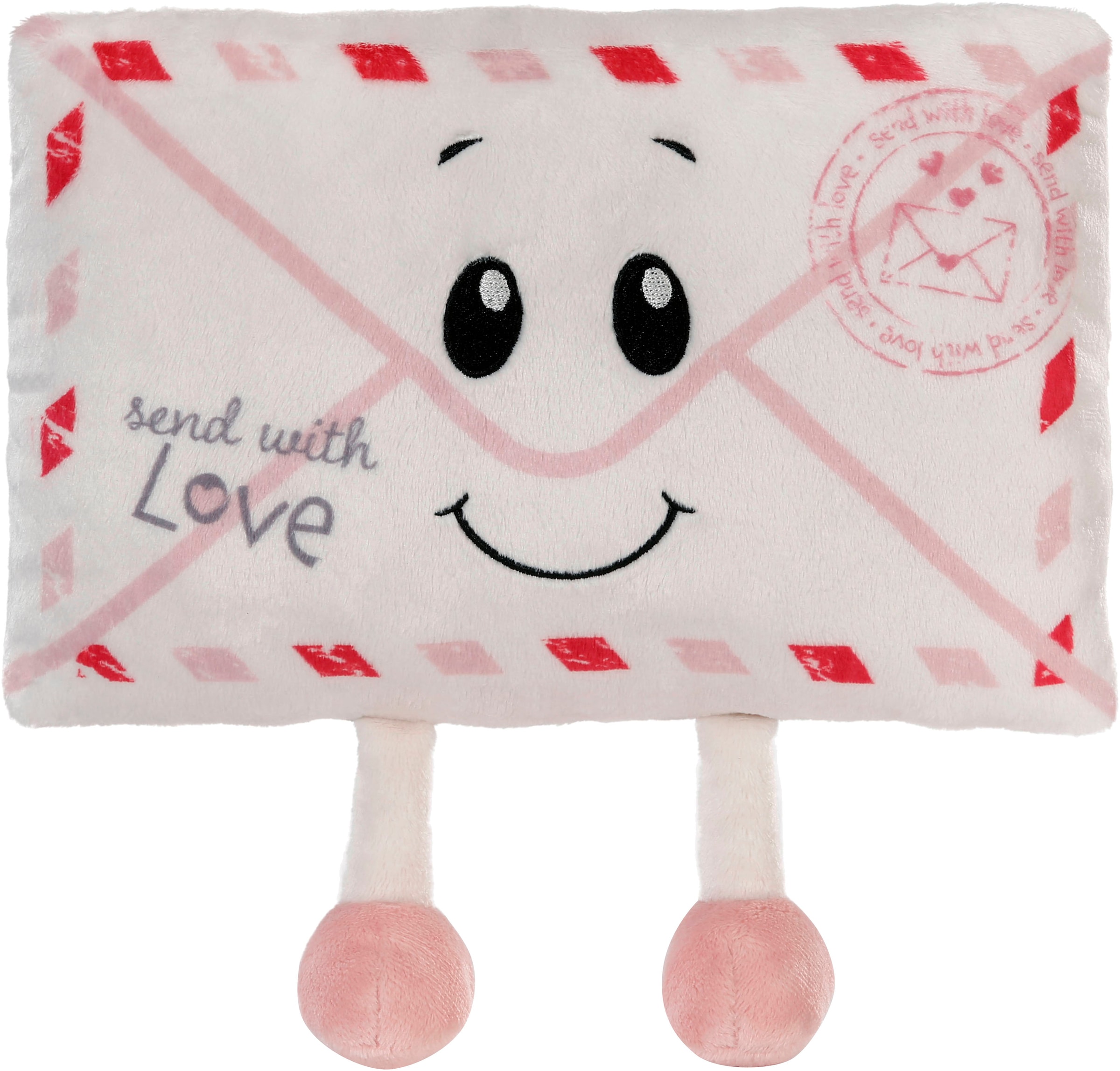 Nici Plüschfigur »Love, Brief 25x16 cm«, enthält recyceltes Material