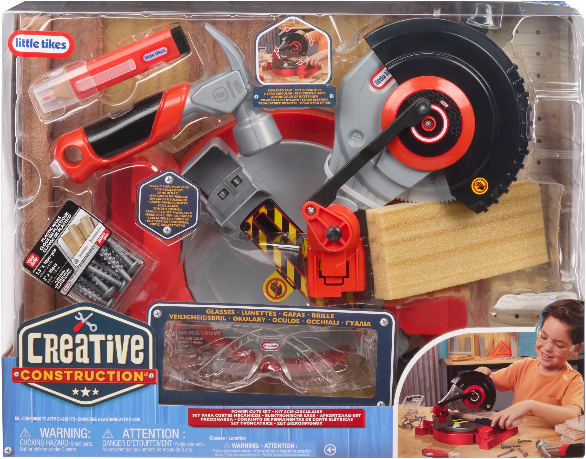 Little Tikes® Kinder-Säge »Creative Construction - Kappsäge«