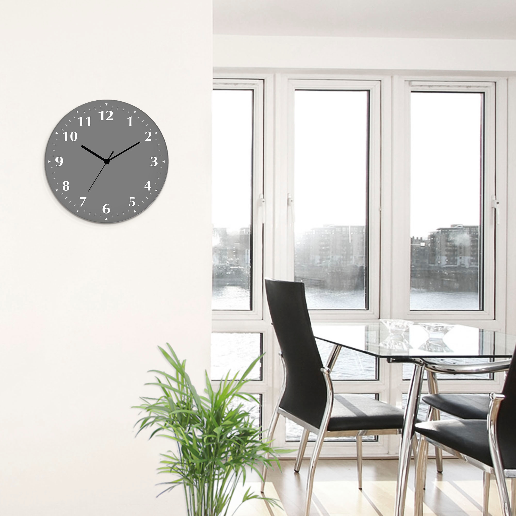 Artland »Trendfarben« wahlweise mit Quarz- oder Funkuhrwerk, lautlos ohne Tickgeräusche