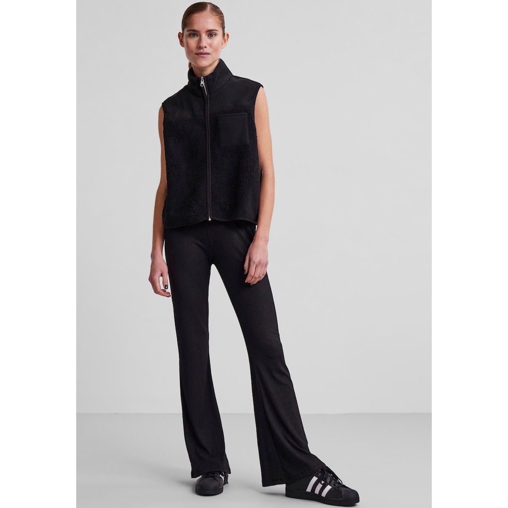 pieces Bootcuthose »PCTOPPY MW FLARED PANT NOOS«, Flared Style