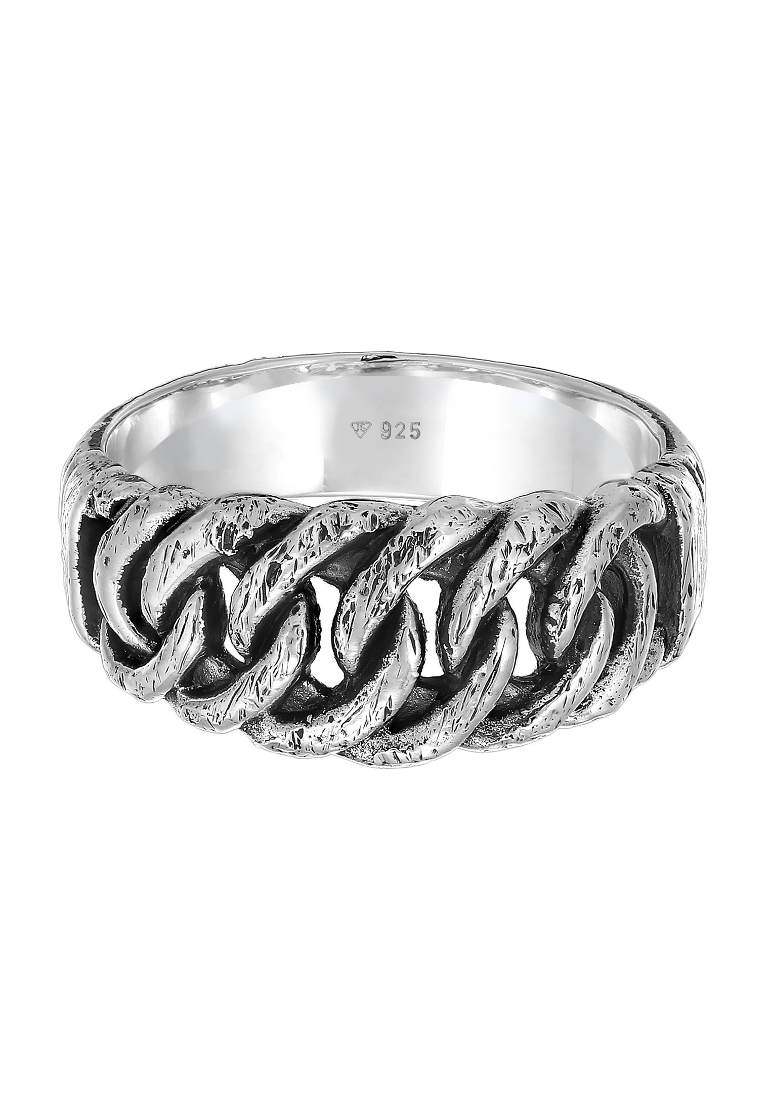 HAZE & GLORY Fingerring »Ring Herren - Chain Game 925 Silber«