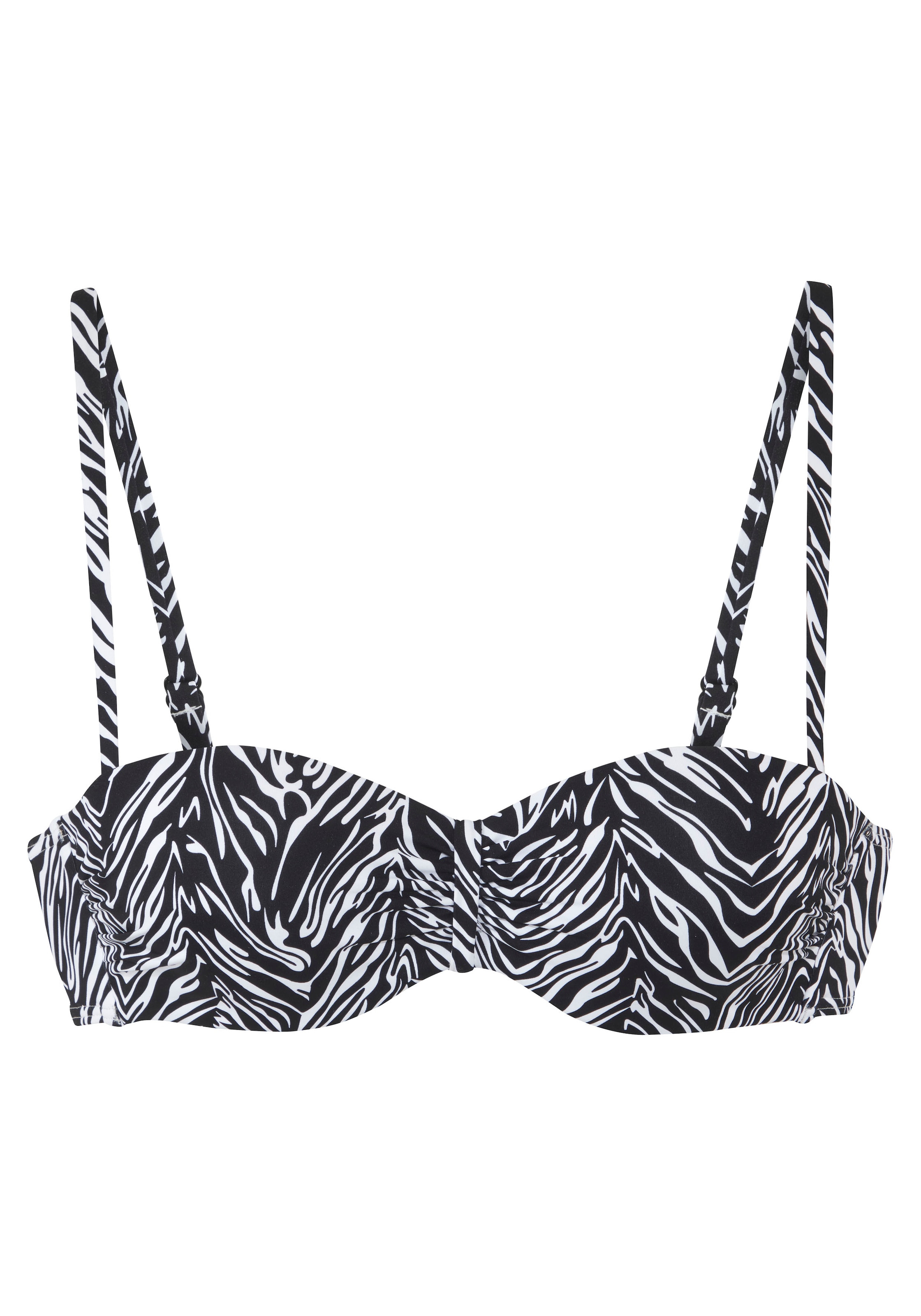 s.Oliver Bügel-Bandeau-Bikini-Top »Kanto«, im Animal-Design