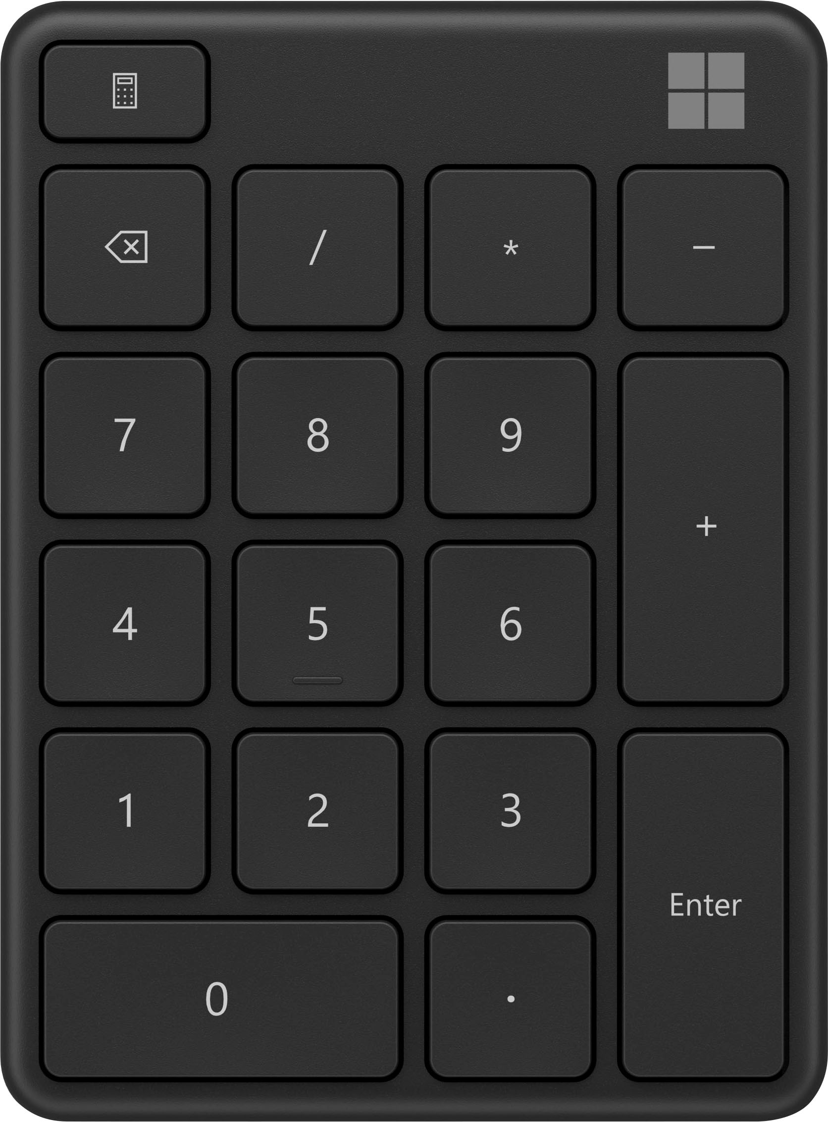 Microsoft Tastatur »MS Number Pad Black«