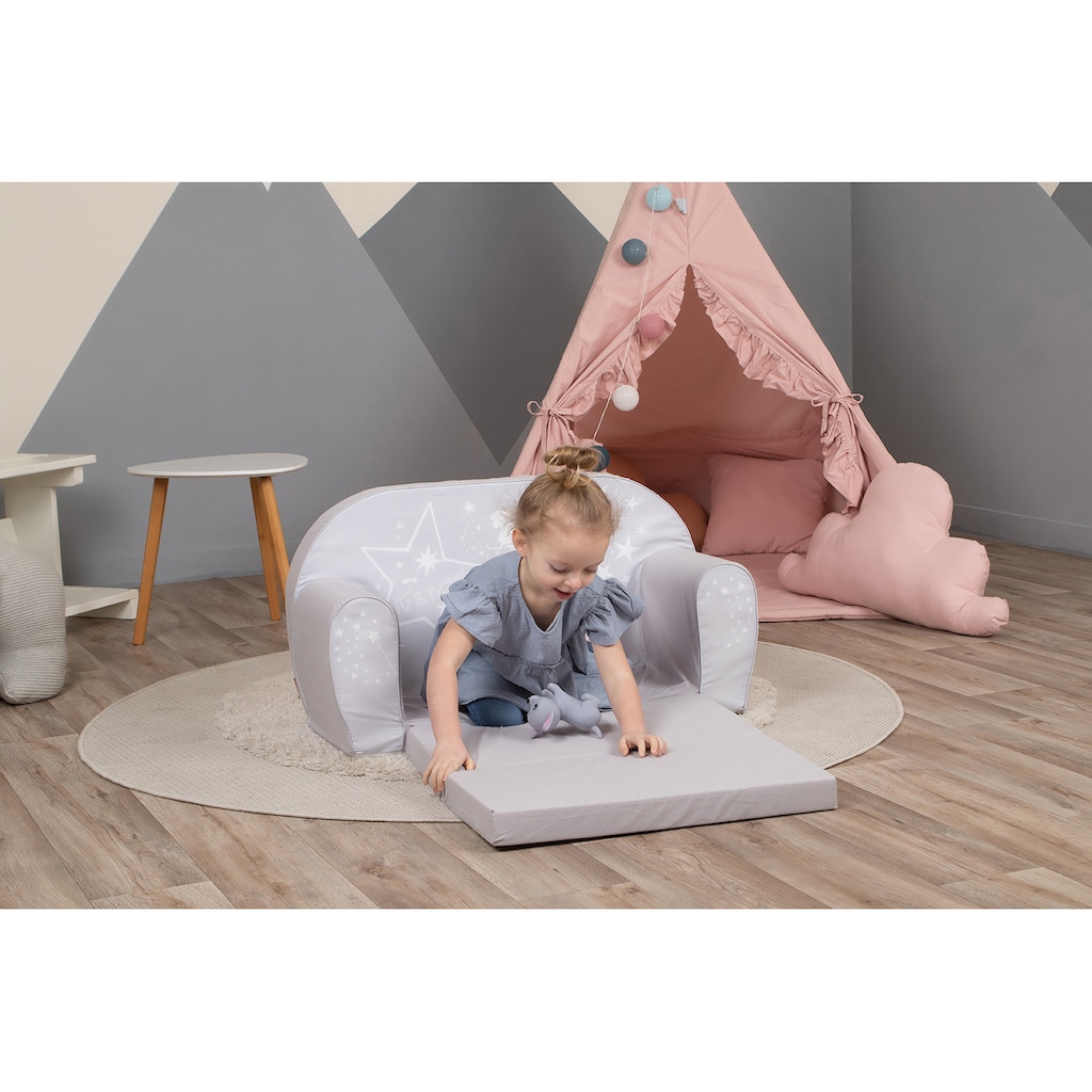 Knorrtoys® Sofa »Fairy Grey«, für Kinder; Made in Europe