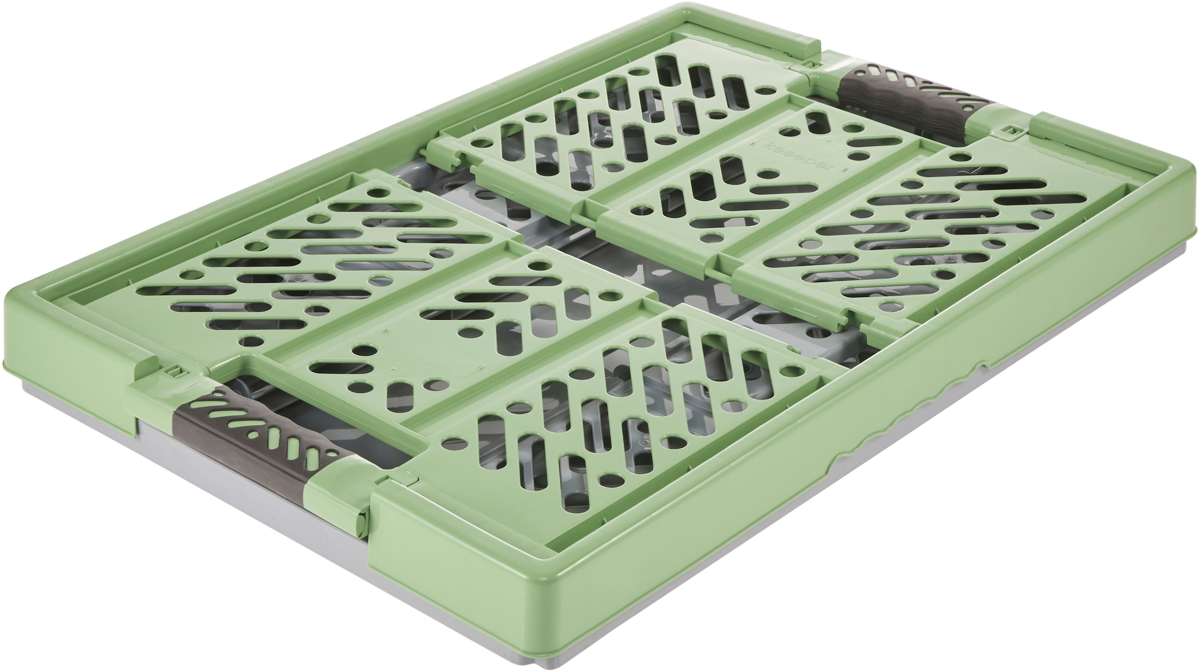 keeeper Klappbox »Profi-Klappbox ben eco mit Softgriffen (Set 4 St.) 45 l, 54x37x28 cm« Soft-Touch-Griffe, zusammenklappbar, leicht zu reinigen