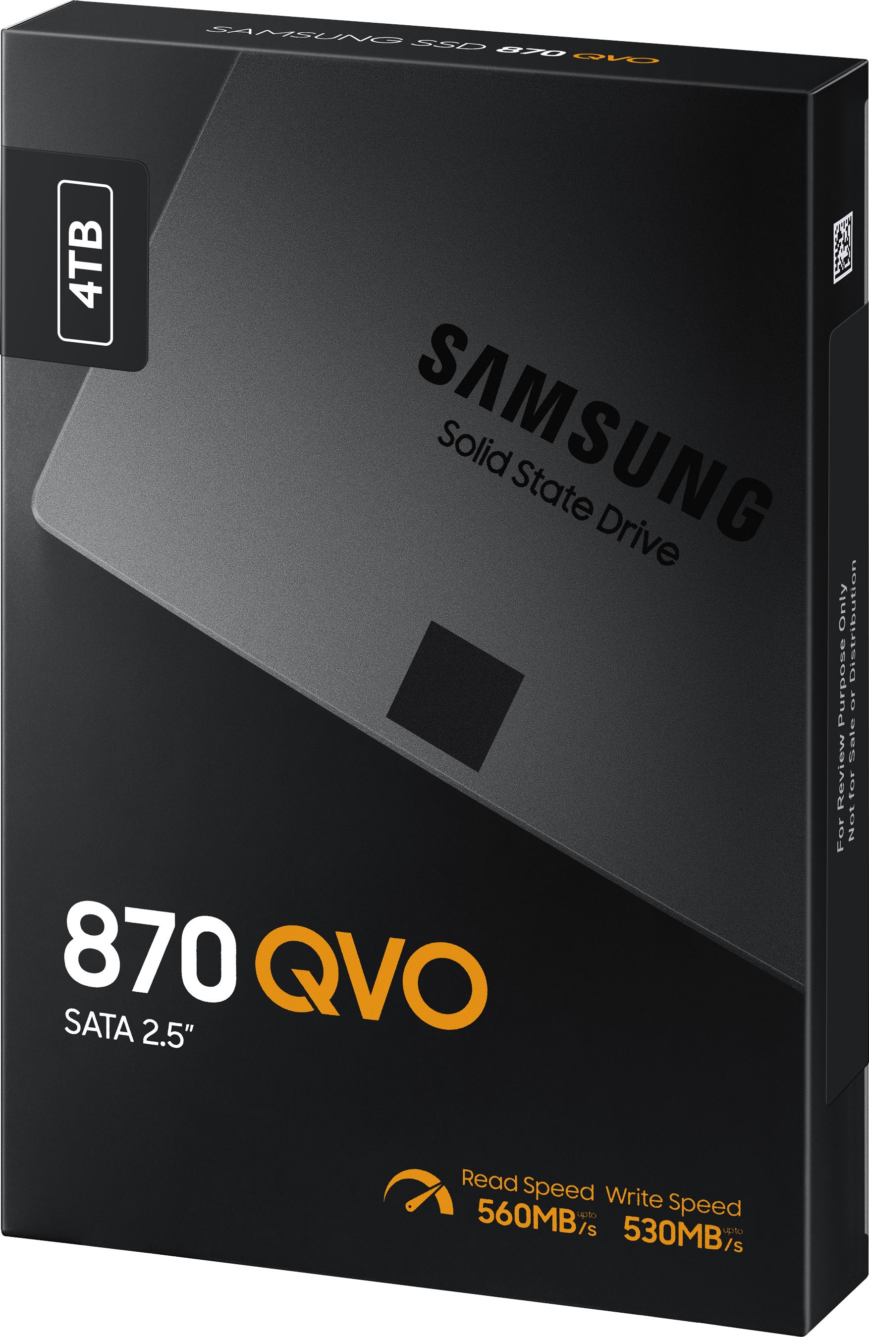 Samsung interne SSD »870 QVO«, 2,5 Zoll, Anschluss SATA III