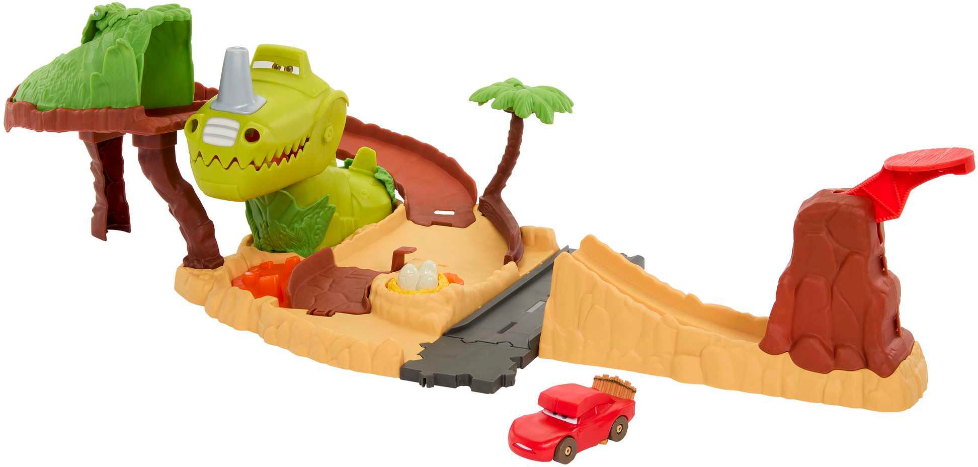 Mattel® Spielwelt »Disney Pixar Cars, Dinosaurier-Spielplatz«, inkl. Lightning McQueen, Cars On The Road